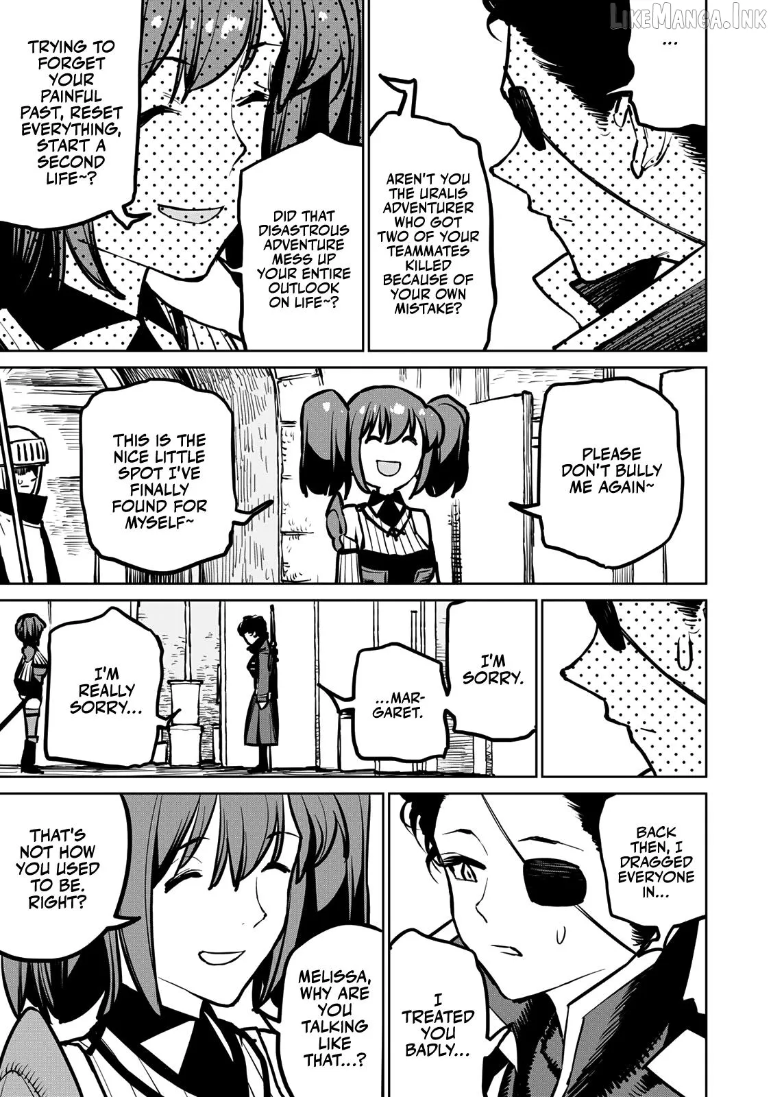 Tsuihou sareta cheat fuyo majutsushi wa ki mama na second life wo ouka suru. ~ora wa buki dake janaku, arayuru mono ni "kyouka point" wo fuyo dekiru shi, ore no ishi de itsudemo kouka wo kaijo dekiru kedo, nokotta hitotachi daijoubu?~ Chapter 32 page 28 - 