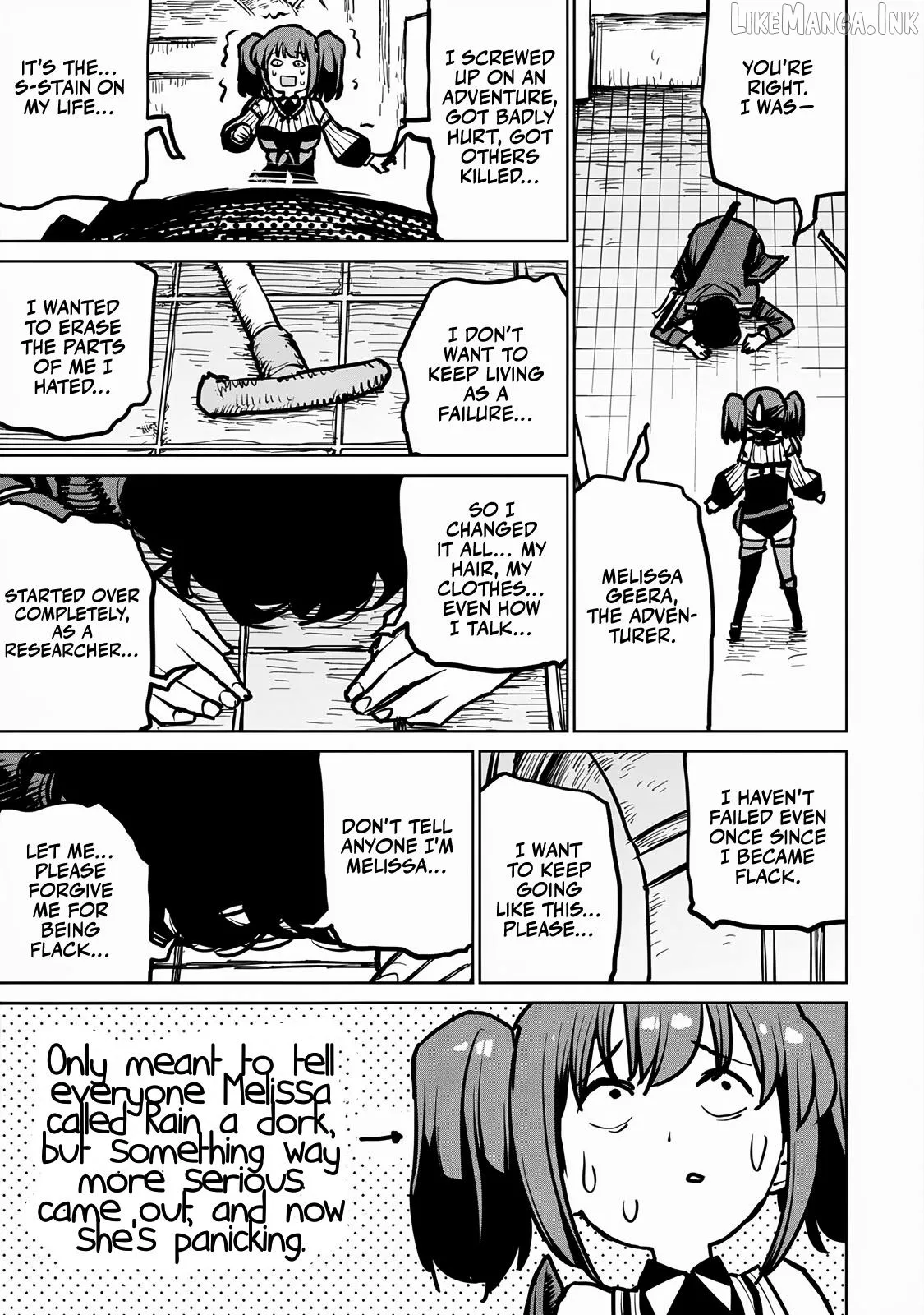 Tsuihou sareta cheat fuyo majutsushi wa ki mama na second life wo ouka suru. ~ora wa buki dake janaku, arayuru mono ni "kyouka point" wo fuyo dekiru shi, ore no ishi de itsudemo kouka wo kaijo dekiru kedo, nokotta hitotachi daijoubu?~ Chapter 32 page 38 - 