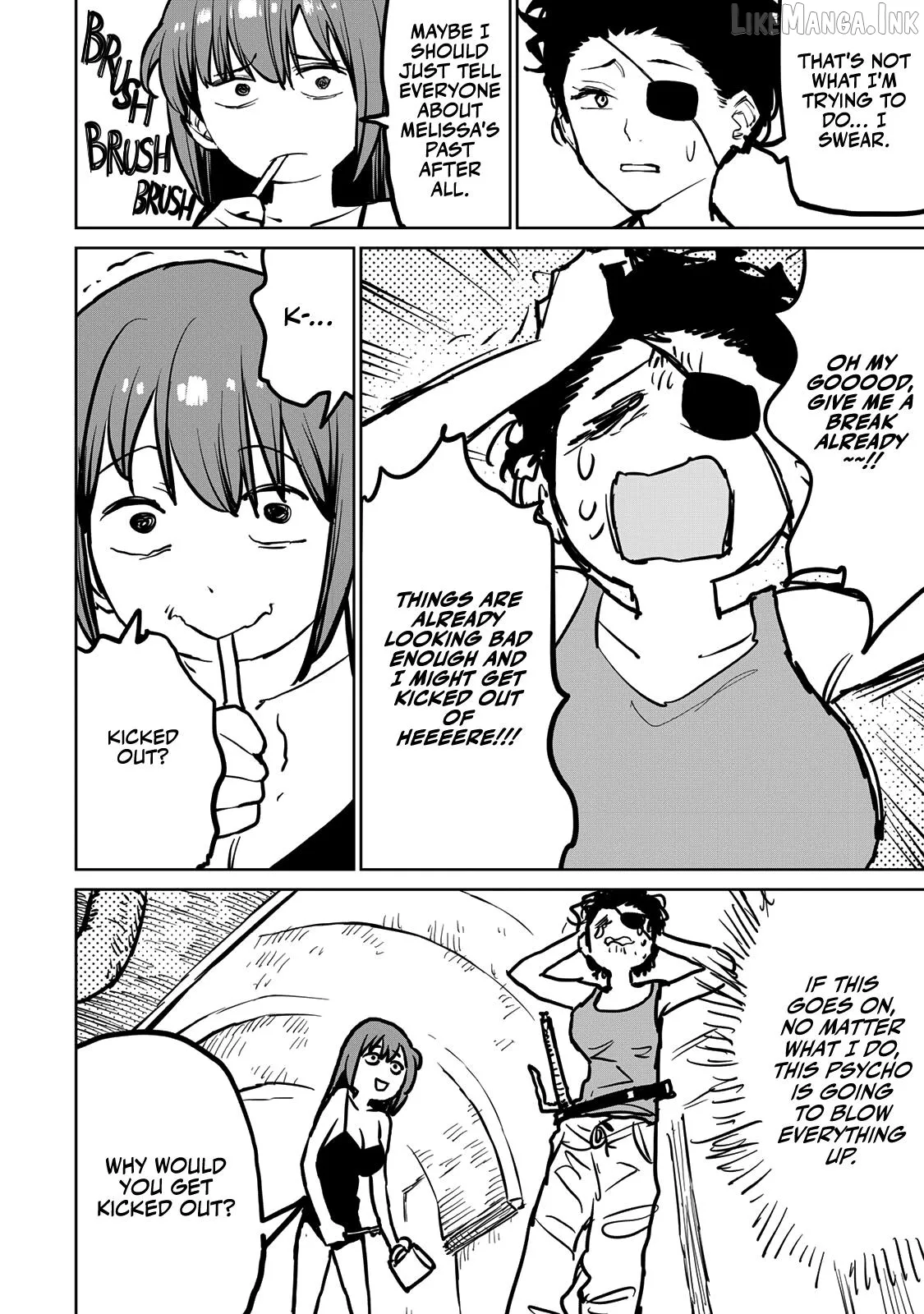 Tsuihou sareta cheat fuyo majutsushi wa ki mama na second life wo ouka suru. ~ora wa buki dake janaku, arayuru mono ni "kyouka point" wo fuyo dekiru shi, ore no ishi de itsudemo kouka wo kaijo dekiru kedo, nokotta hitotachi daijoubu?~ Chapter 32 page 49 - 