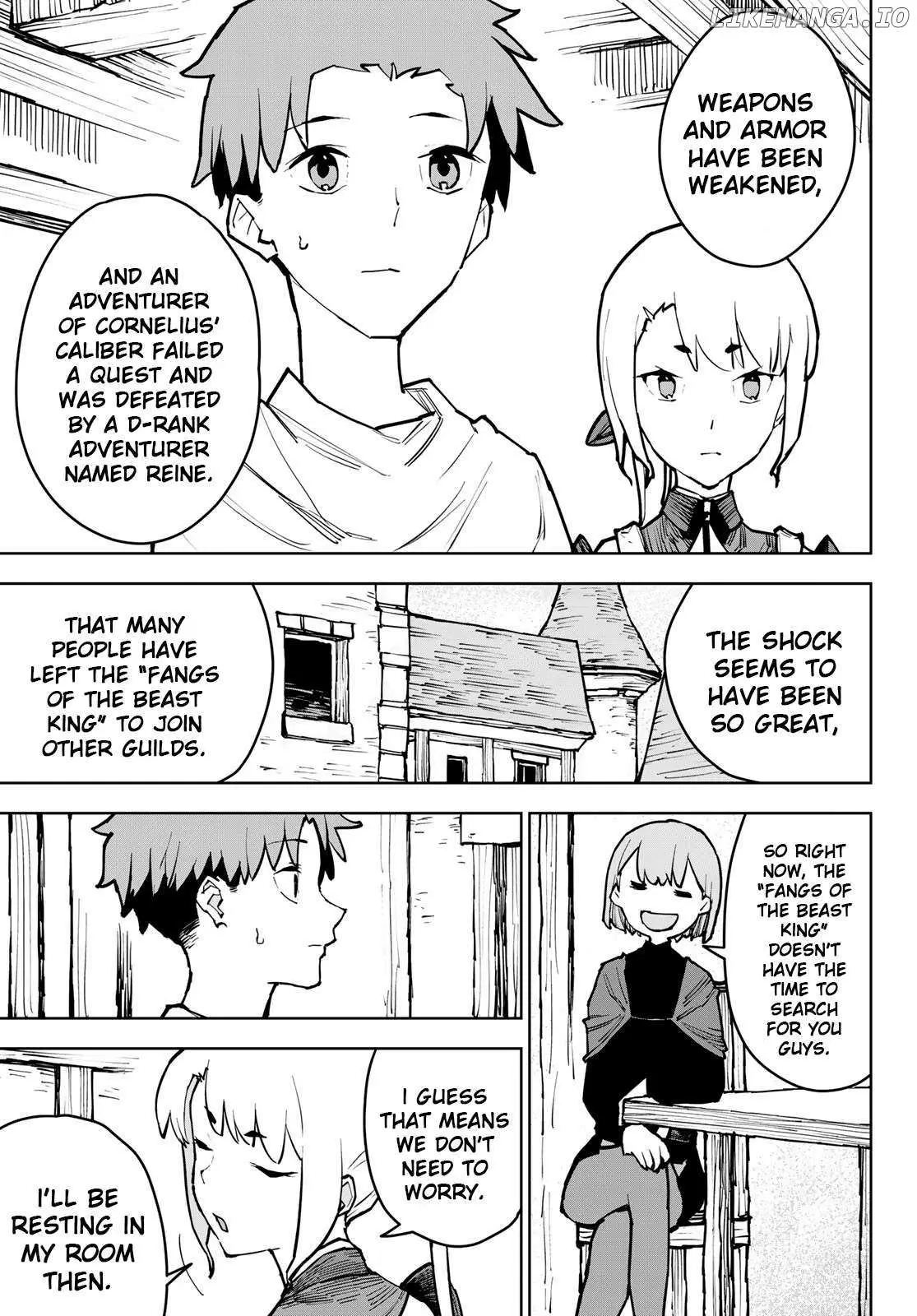 Tsuihou sareta cheat fuyo majutsushi wa ki mama na second life wo ouka suru. ~ora wa buki dake janaku, arayuru mono ni "kyouka point" wo fuyo dekiru shi, ore no ishi de itsudemo kouka wo kaijo dekiru kedo, nokotta hitotachi daijoubu?~ Chapter 4 page 11 - 