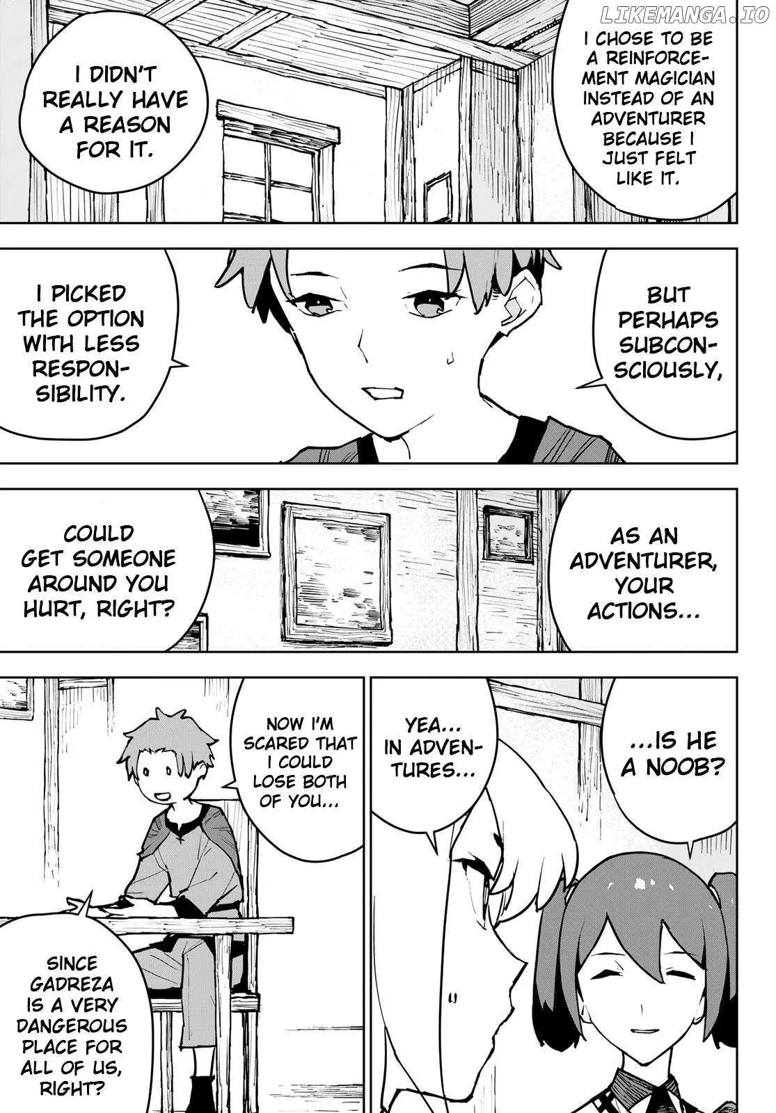 Tsuihou sareta cheat fuyo majutsushi wa ki mama na second life wo ouka suru. ~ora wa buki dake janaku, arayuru mono ni "kyouka point" wo fuyo dekiru shi, ore no ishi de itsudemo kouka wo kaijo dekiru kedo, nokotta hitotachi daijoubu?~ Chapter 5 page 11 - 