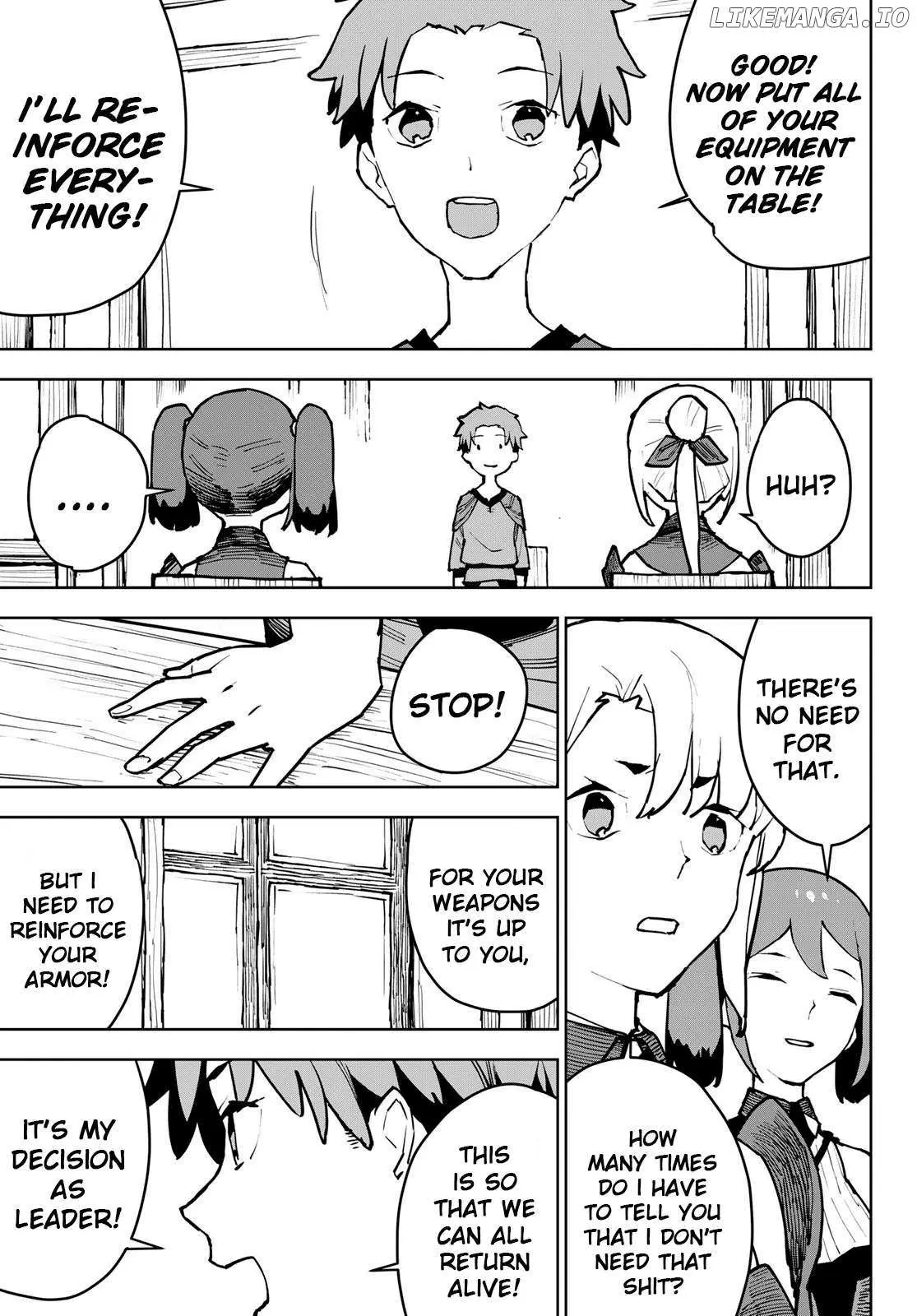 Tsuihou sareta cheat fuyo majutsushi wa ki mama na second life wo ouka suru. ~ora wa buki dake janaku, arayuru mono ni "kyouka point" wo fuyo dekiru shi, ore no ishi de itsudemo kouka wo kaijo dekiru kedo, nokotta hitotachi daijoubu?~ Chapter 5 page 15 - 
