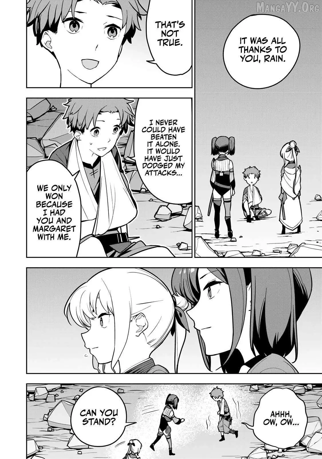 Tsuihou sareta cheat fuyo majutsushi wa ki mama na second life wo ouka suru. ~ora wa buki dake janaku, arayuru mono ni "kyouka point" wo fuyo dekiru shi, ore no ishi de itsudemo kouka wo kaijo dekiru kedo, nokotta hitotachi daijoubu?~ Chapter 9 page 34 - 