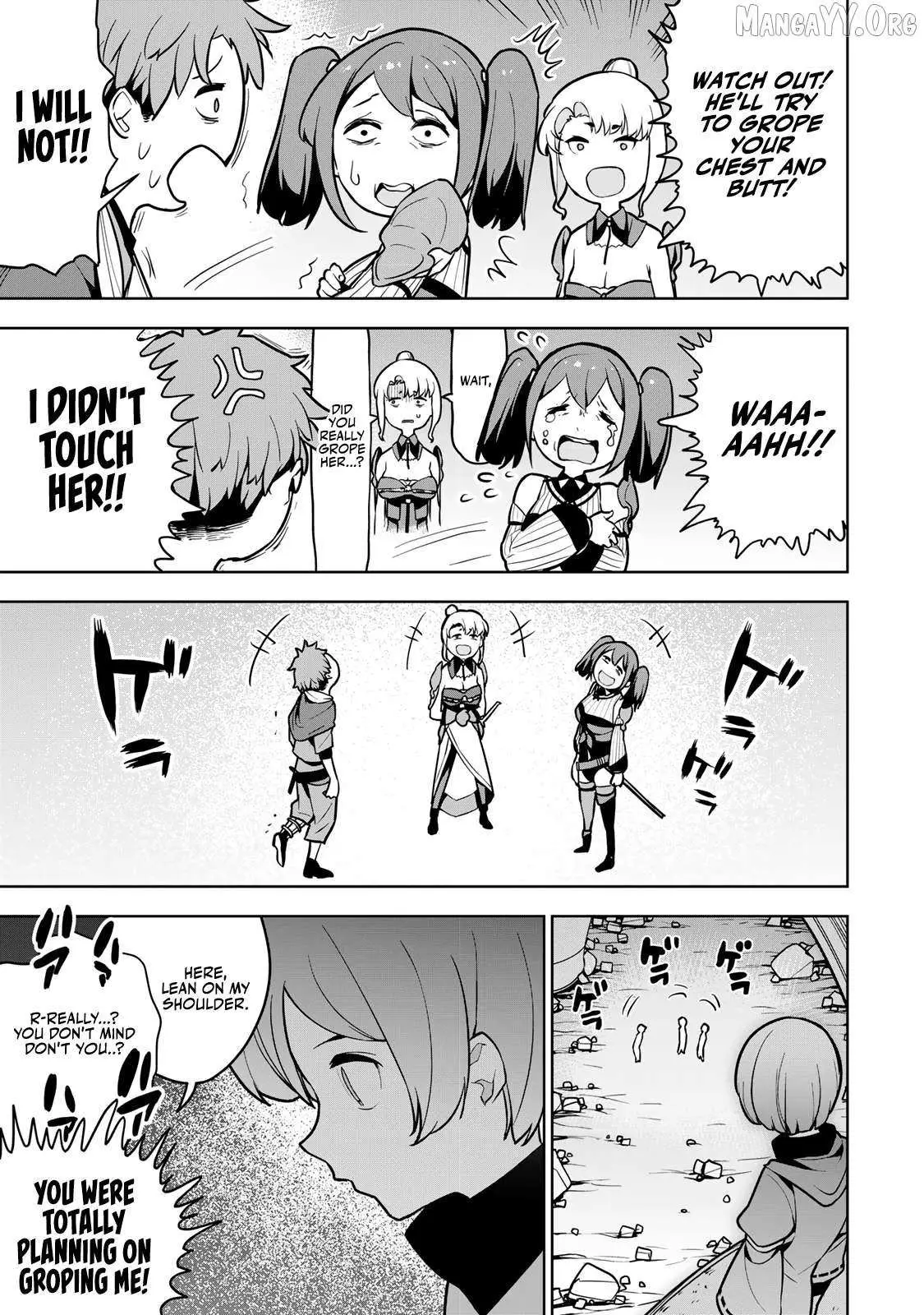 Tsuihou sareta cheat fuyo majutsushi wa ki mama na second life wo ouka suru. ~ora wa buki dake janaku, arayuru mono ni "kyouka point" wo fuyo dekiru shi, ore no ishi de itsudemo kouka wo kaijo dekiru kedo, nokotta hitotachi daijoubu?~ Chapter 9 page 35 - 