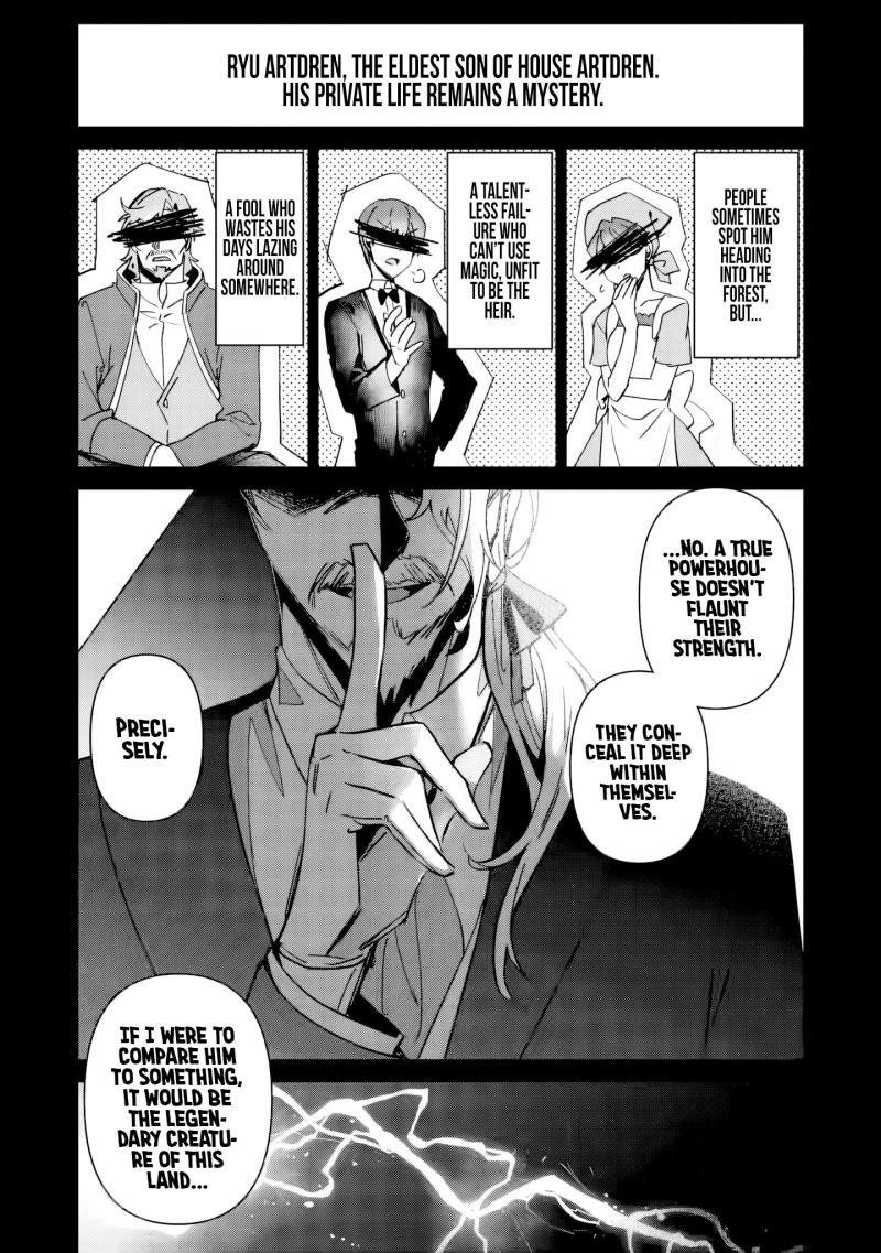 Tsuihou Sareta Danshaku Shisoku no Kareinaru Ryouchi Kaikaku ~Kuzu Oyaji ni Munou to Nonoshiraretakedo, Jitsuha Sekai Saikyou no Ryu Mahoutsukai desu~ Chapter 1 page 2 - 