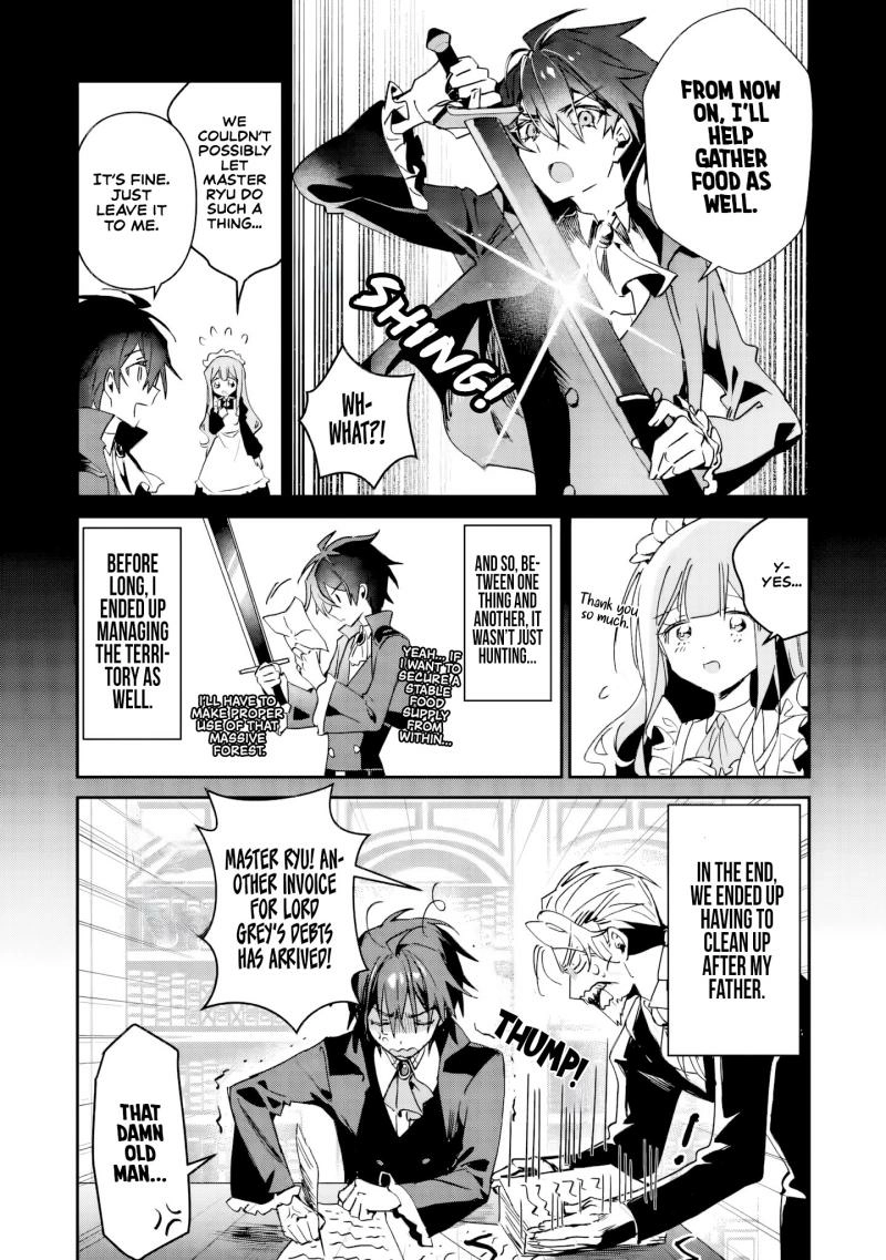 Tsuihou Sareta Danshaku Shisoku no Kareinaru Ryouchi Kaikaku ~Kuzu Oyaji ni Munou to Nonoshiraretakedo, Jitsuha Sekai Saikyou no Ryu Mahoutsukai desu~ Chapter 1 page 13 - 