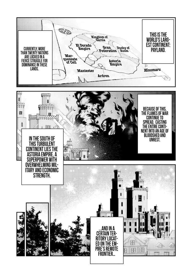 Tsuihou Sareta Danshaku Shisoku no Kareinaru Ryouchi Kaikaku ~Kuzu Oyaji ni Munou to Nonoshiraretakedo, Jitsuha Sekai Saikyou no Ryu Mahoutsukai desu~ Chapter 1 page 4 - 