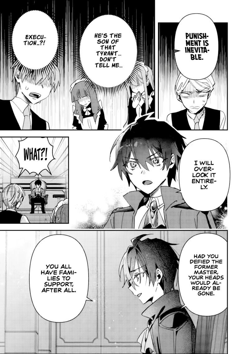 Tsuihou Sareta Danshaku Shisoku no Kareinaru Ryouchi Kaikaku ~Kuzu Oyaji ni Munou to Nonoshiraretakedo, Jitsuha Sekai Saikyou no Ryu Mahoutsukai desu~ Chapter 2 page 21 - 