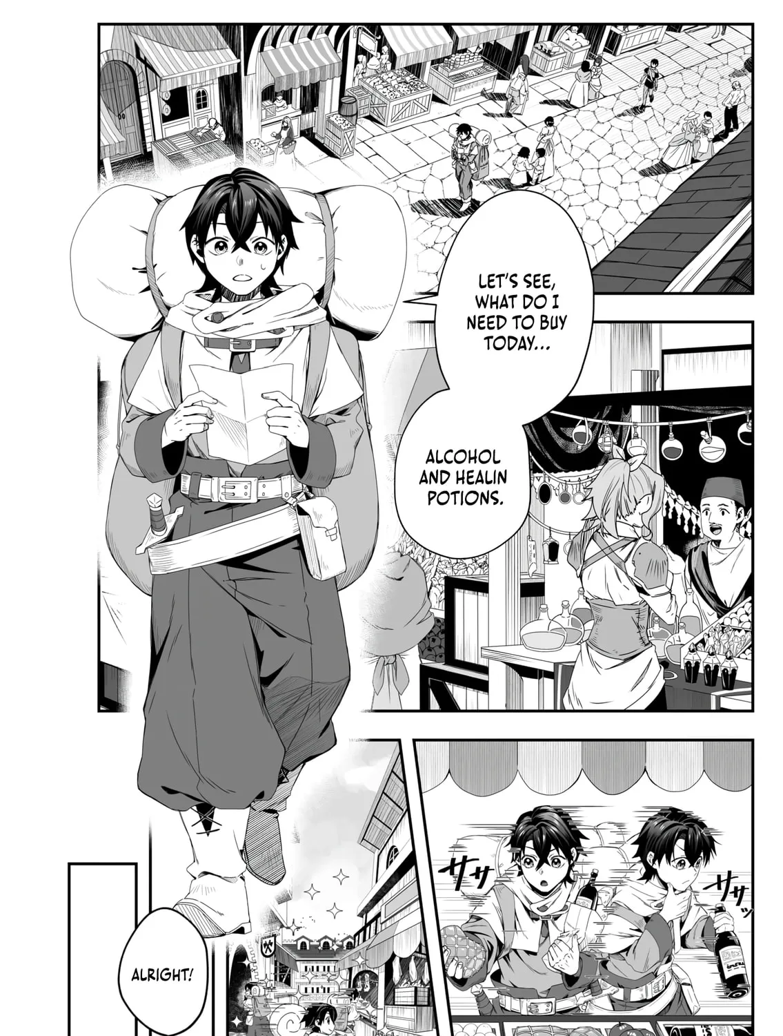 Tsuihou Sareta Pashiri, Kaimono Skill SSS de Soubi Musou: Katta Mono o Chou Kyouka Shite Saikyou Party Mezashimasu Chapter 1 page 16 - 