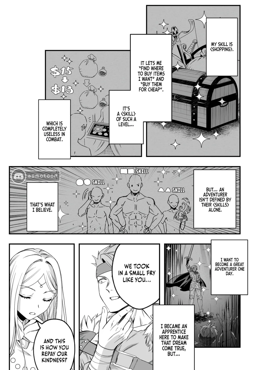Tsuihou Sareta Pashiri, Kaimono Skill SSS de Soubi Musou: Katta Mono o Chou Kyouka Shite Saikyou Party Mezashimasu Chapter 1 page 30 - 