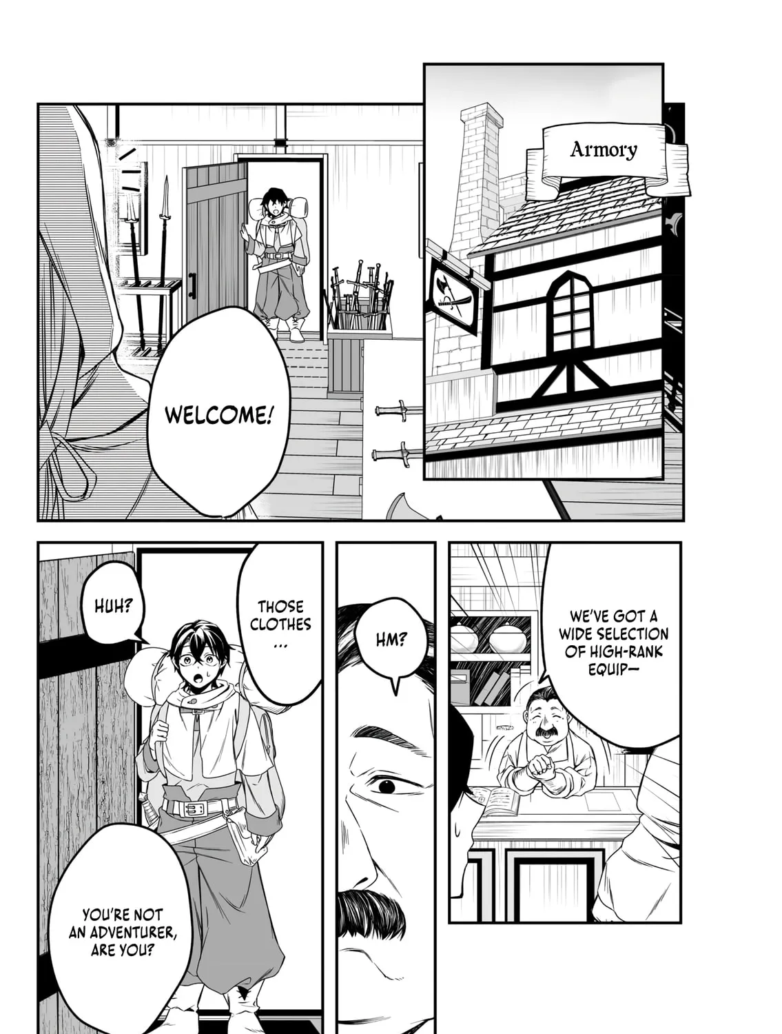 Tsuihou Sareta Pashiri, Kaimono Skill SSS de Soubi Musou: Katta Mono o Chou Kyouka Shite Saikyou Party Mezashimasu Chapter 1 page 50 - 