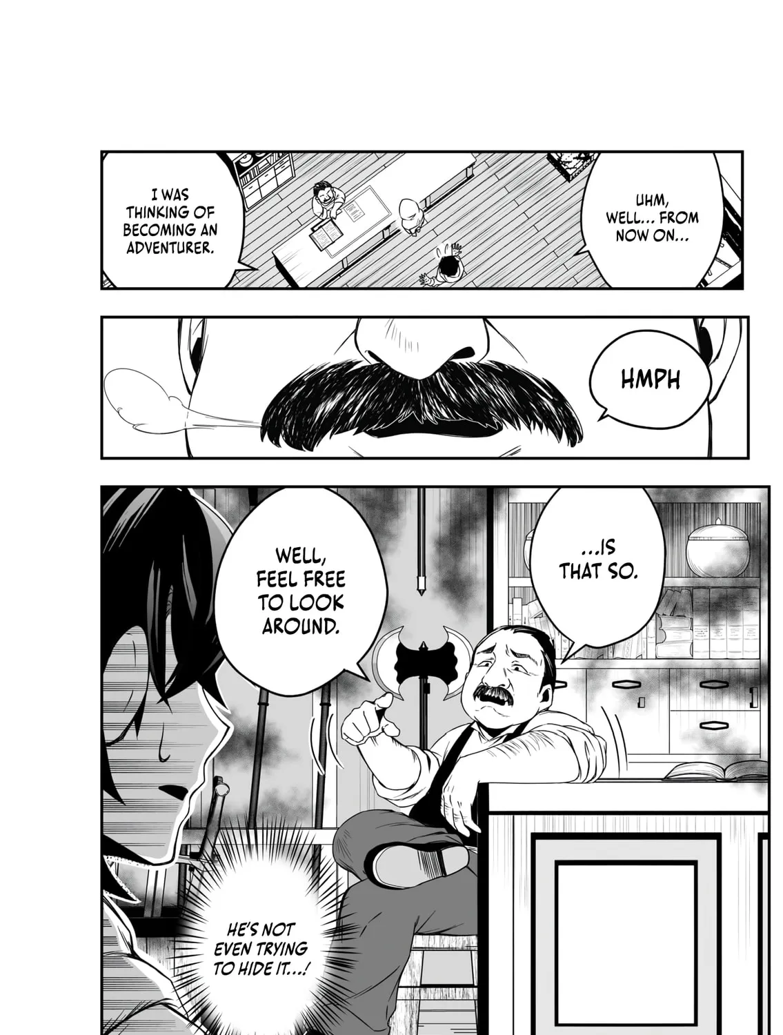 Tsuihou Sareta Pashiri, Kaimono Skill SSS de Soubi Musou: Katta Mono o Chou Kyouka Shite Saikyou Party Mezashimasu Chapter 1 page 52 - 