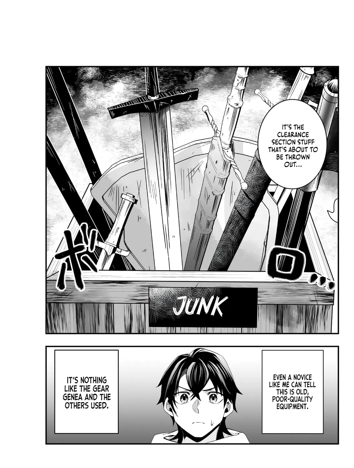 Tsuihou Sareta Pashiri, Kaimono Skill SSS de Soubi Musou: Katta Mono o Chou Kyouka Shite Saikyou Party Mezashimasu Chapter 1 page 56 - 