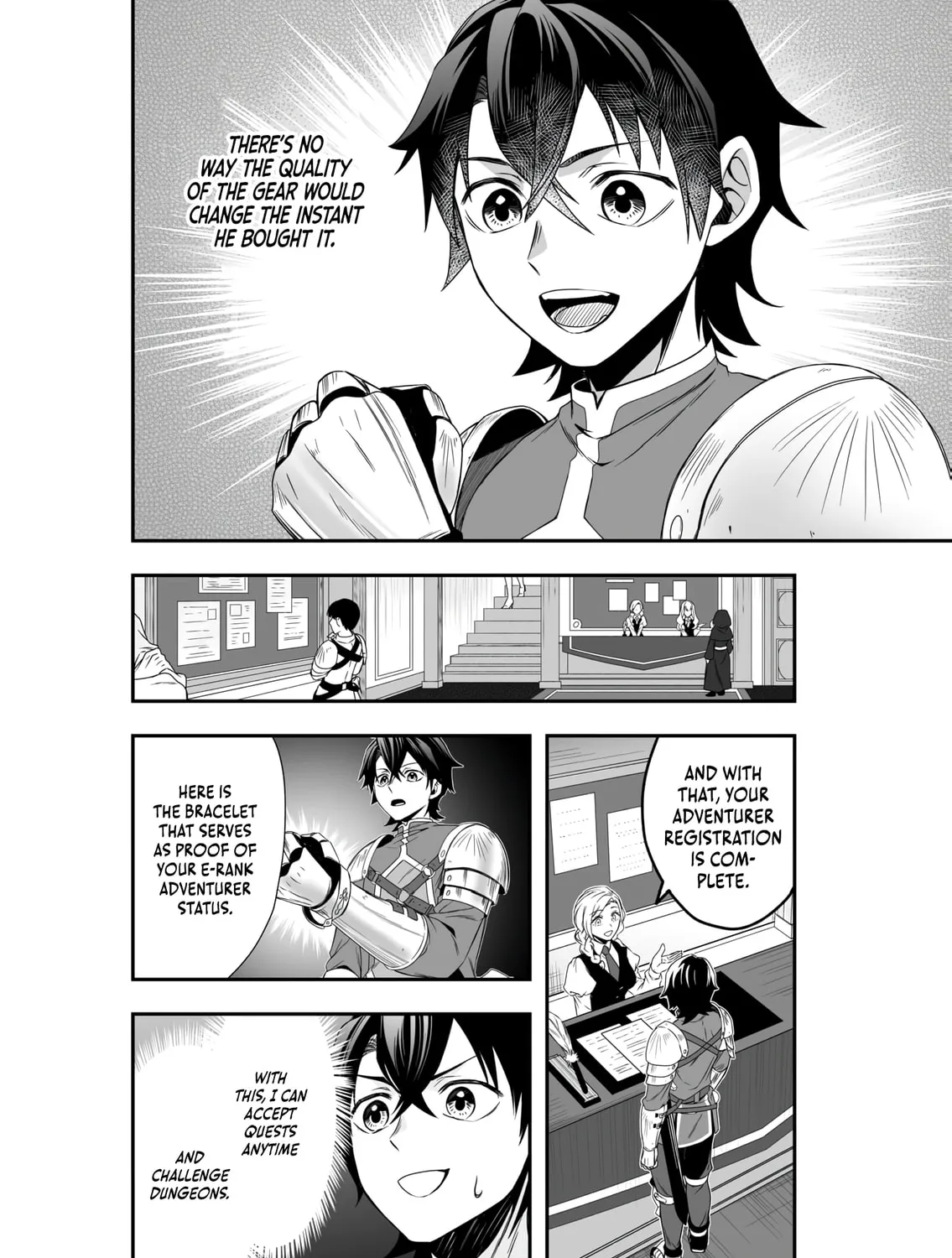 Tsuihou Sareta Pashiri, Kaimono Skill SSS de Soubi Musou: Katta Mono o Chou Kyouka Shite Saikyou Party Mezashimasu Chapter 1 page 64 - 