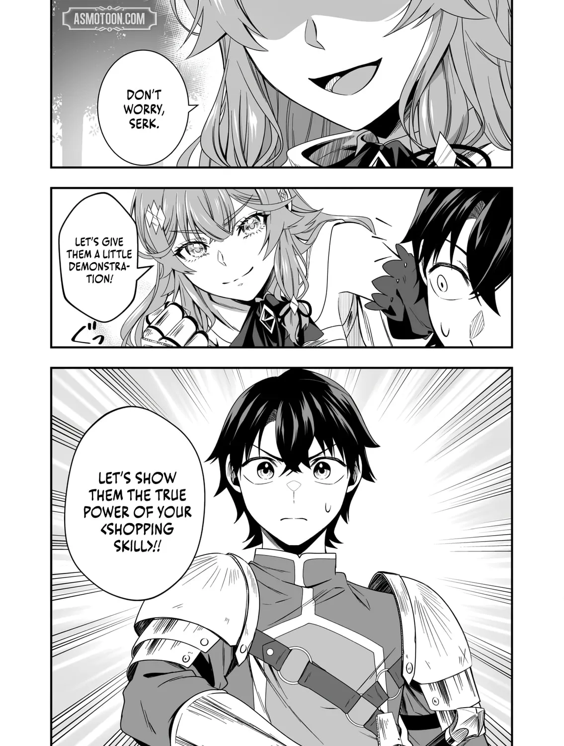 Tsuihou Sareta Pashiri, Kaimono Skill SSS de Soubi Musou: Katta Mono o Chou Kyouka Shite Saikyou Party Mezashimasu Chapter 3 page 74 - 