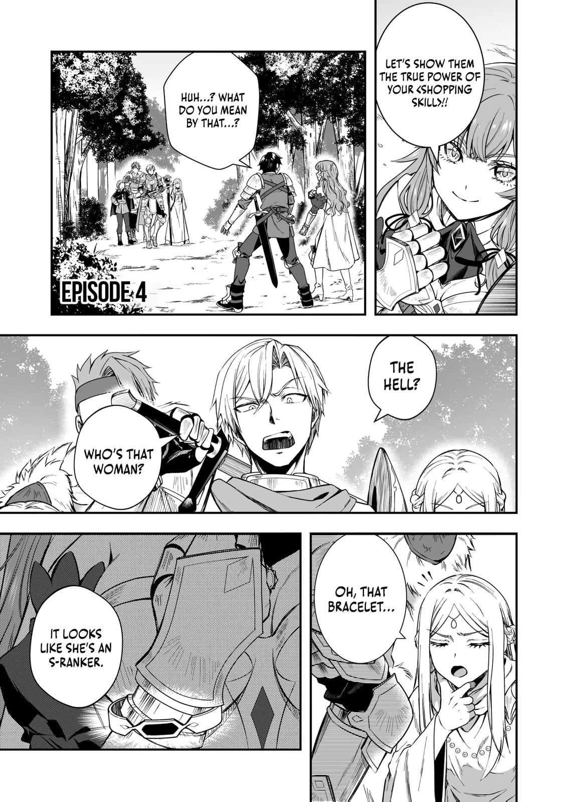 Tsuihou Sareta Pashiri, Kaimono Skill SSS de Soubi Musou: Katta Mono o Chou Kyouka Shite Saikyou Party Mezashimasu Chapter 4 page 2 - 