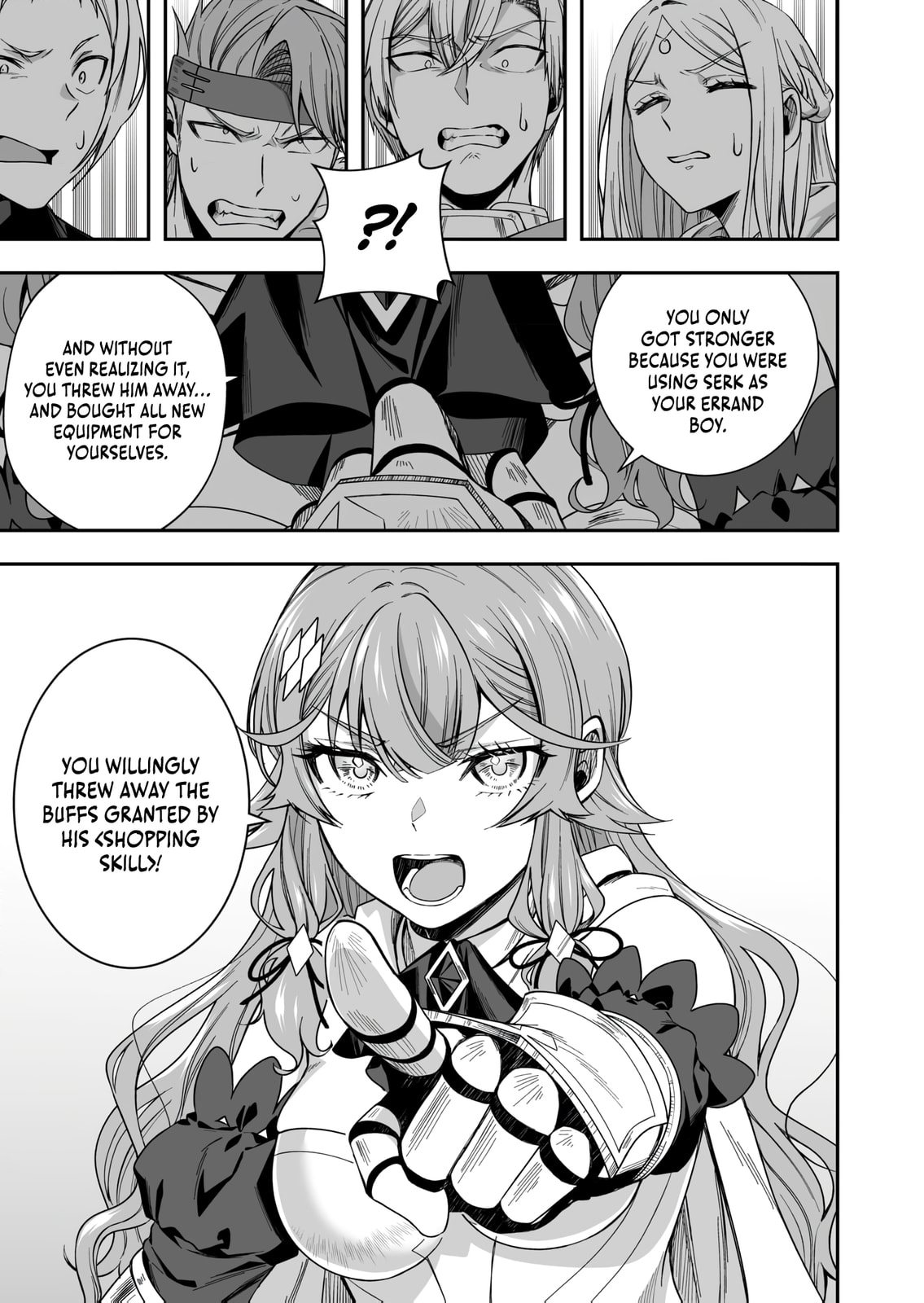 Tsuihou Sareta Pashiri, Kaimono Skill SSS de Soubi Musou: Katta Mono o Chou Kyouka Shite Saikyou Party Mezashimasu Chapter 4 page 28 - 