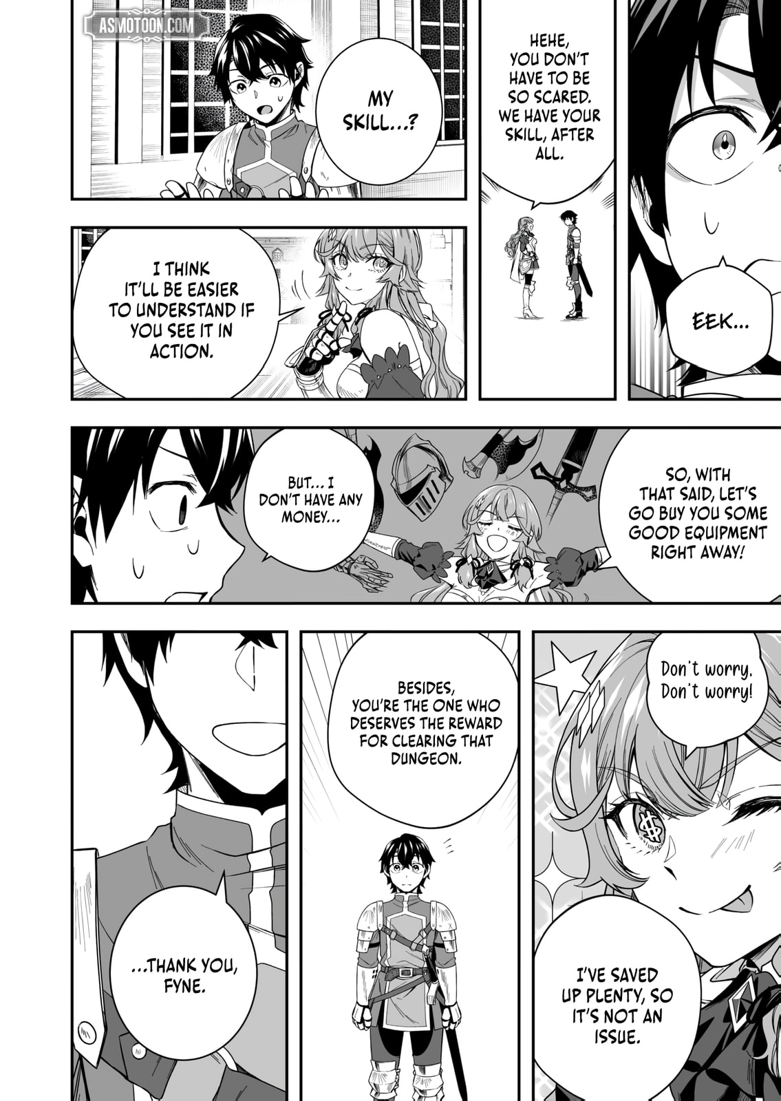 Tsuihou Sareta Pashiri, Kaimono Skill SSS de Soubi Musou: Katta Mono o Chou Kyouka Shite Saikyou Party Mezashimasu Chapter 4 page 35 - 