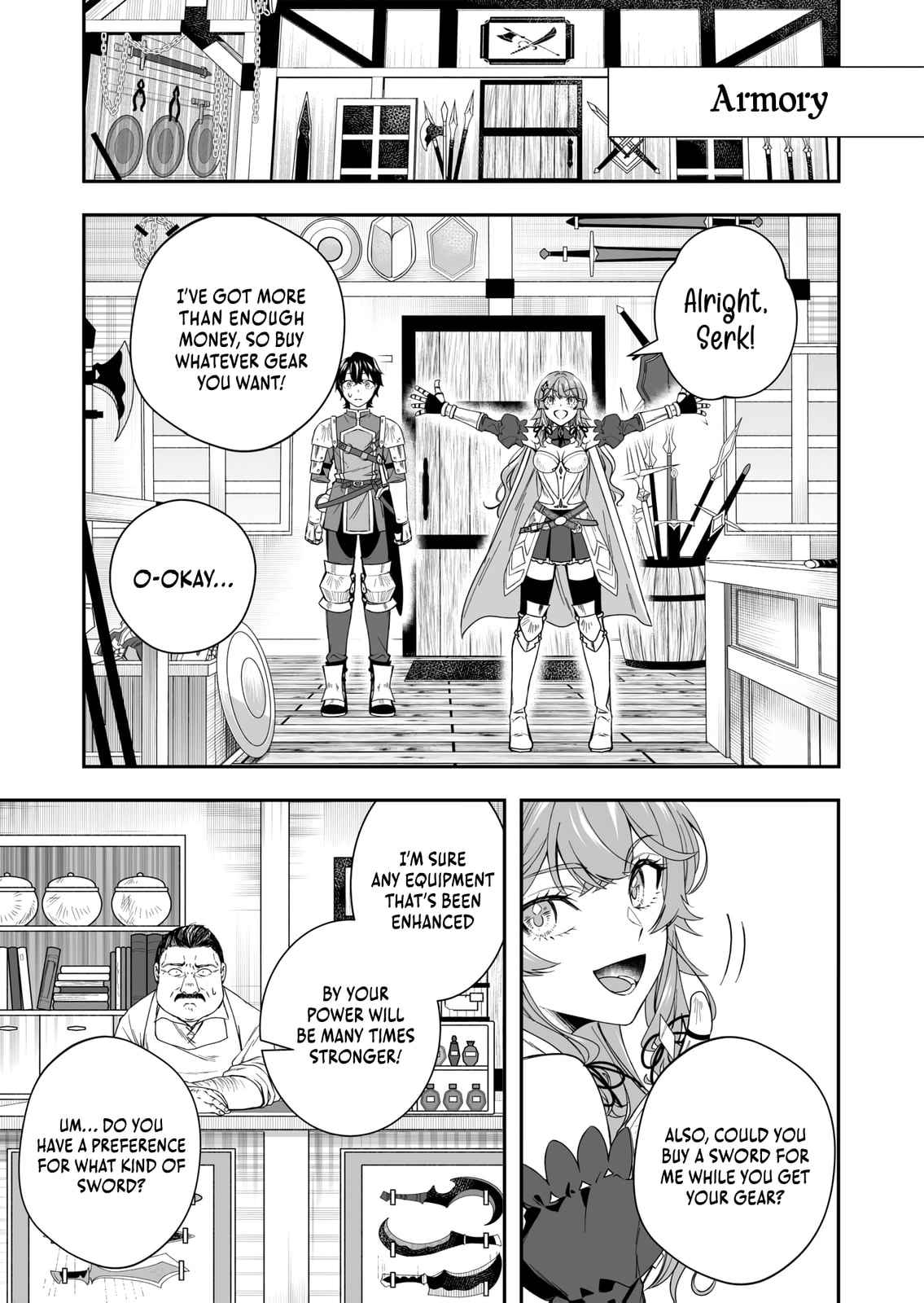 Tsuihou Sareta Pashiri, Kaimono Skill SSS de Soubi Musou: Katta Mono o Chou Kyouka Shite Saikyou Party Mezashimasu Chapter 4 page 36 - 