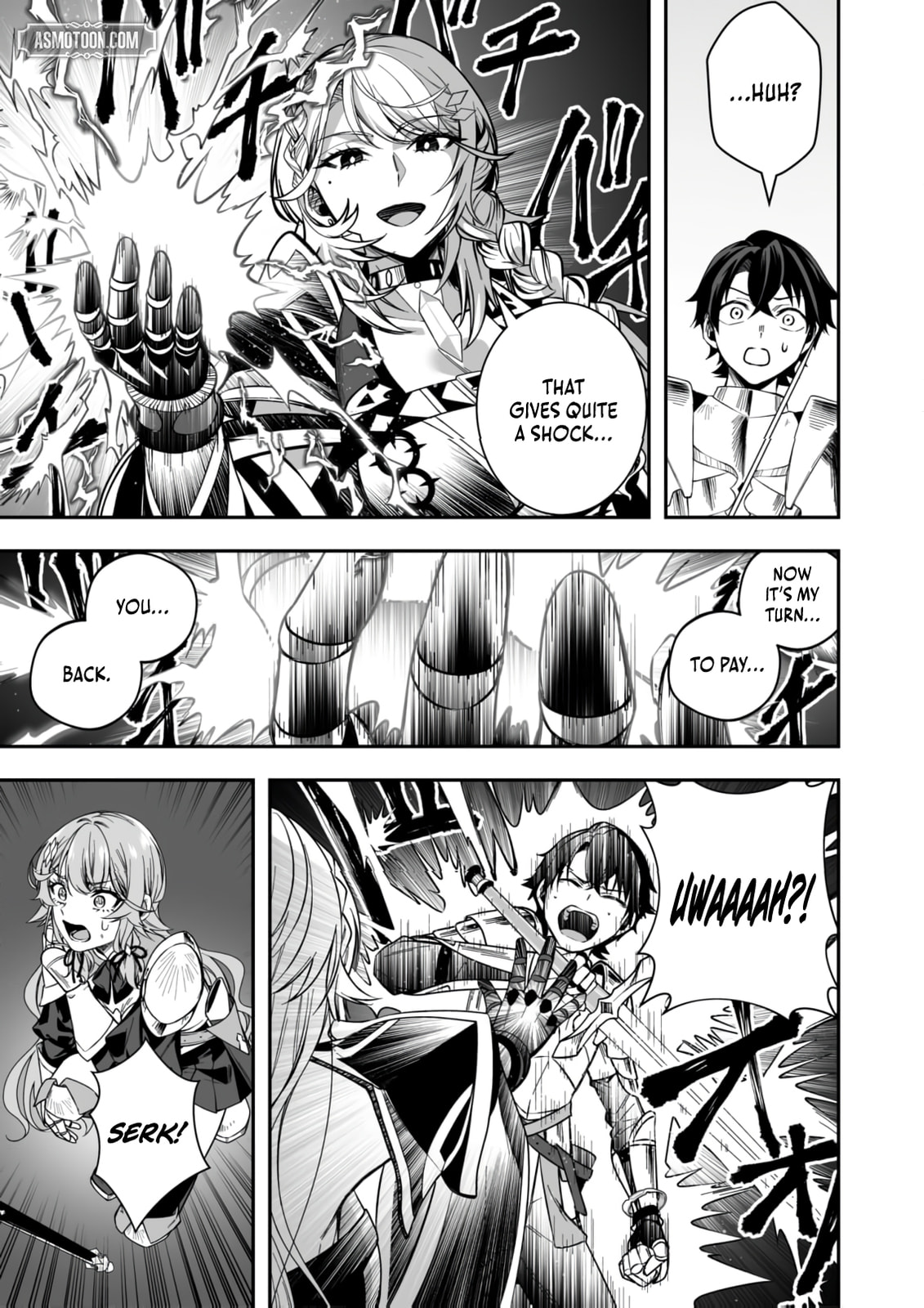 Tsuihou Sareta Pashiri, Kaimono Skill SSS de Soubi Musou: Katta Mono o Chou Kyouka Shite Saikyou Party Mezashimasu Chapter 5 page 34 - 