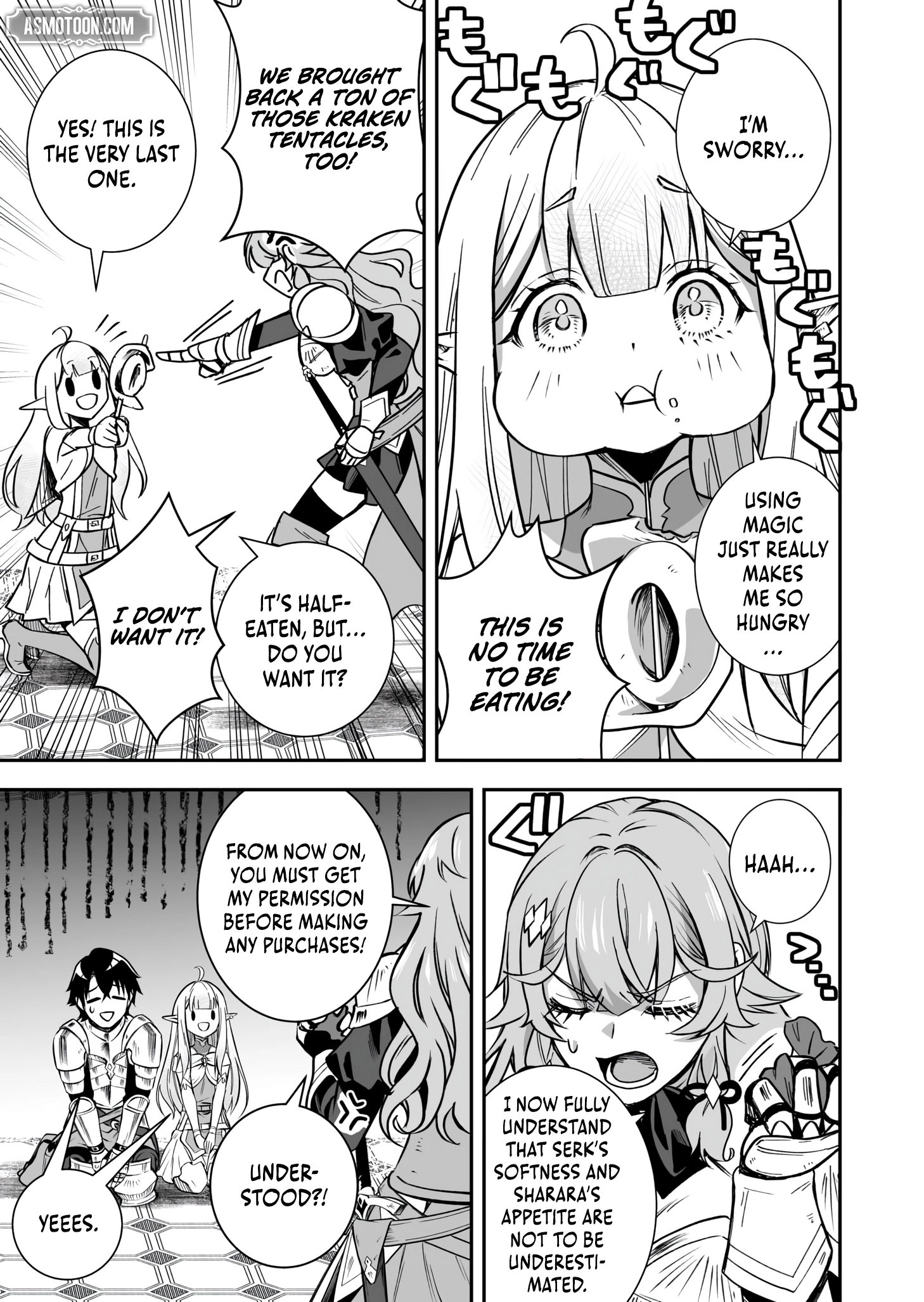 Tsuihou Sareta Pashiri, Kaimono Skill SSS de Soubi Musou: Katta Mono o Chou Kyouka Shite Saikyou Party Mezashimasu Chapter 9 page 34 - 