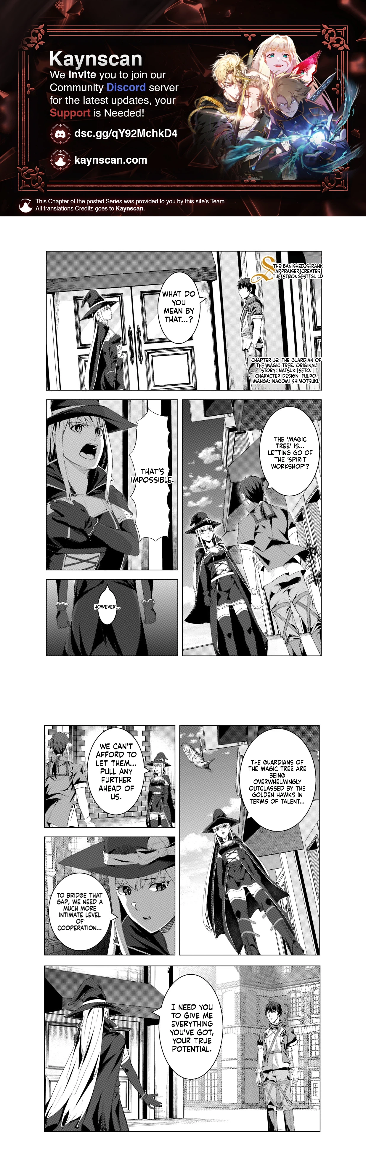 Tsuihou Sareta S-kyuu Kanteishi wa Saikyou no Guild wo Tsukuru Chapter 16 page 1 - 