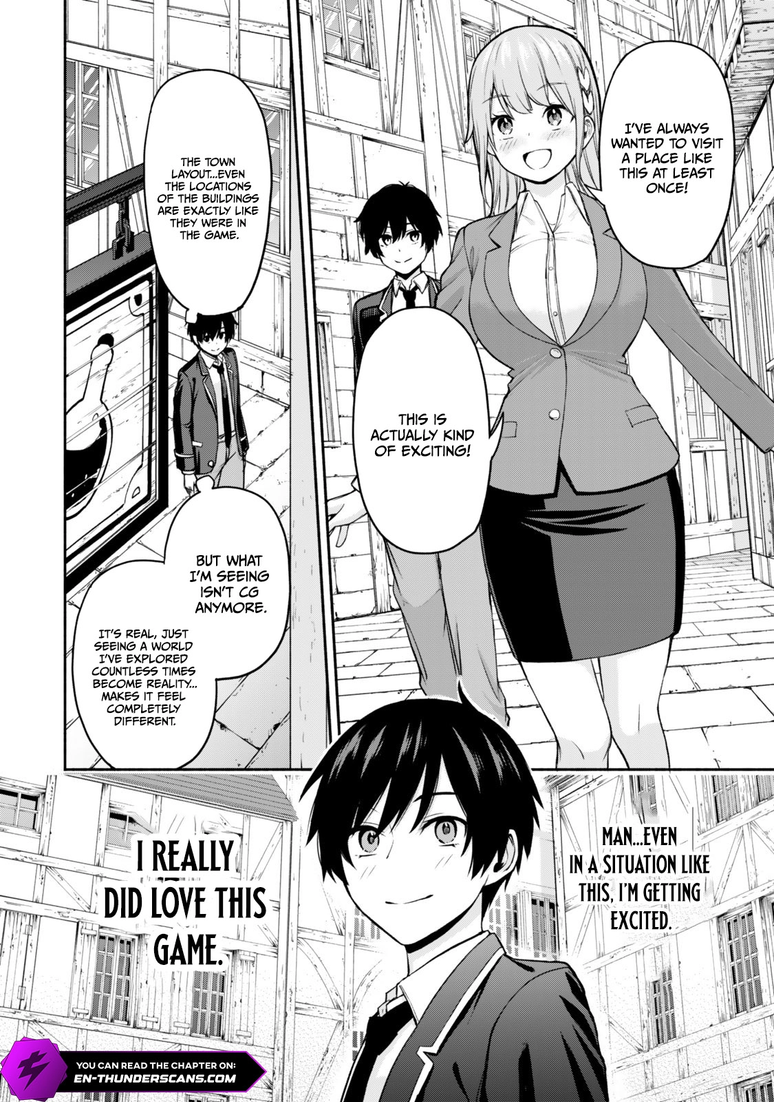 Tsuihou Sareta Teihen Shoku [Touzoku] wa Game Chishiki de Musousuru. Issho ni Shoukan Sareta Sensei mo Hazure Job Dattakedo Kouritsuteki ni Nariagarimasu Chapter 1 page 29 - 