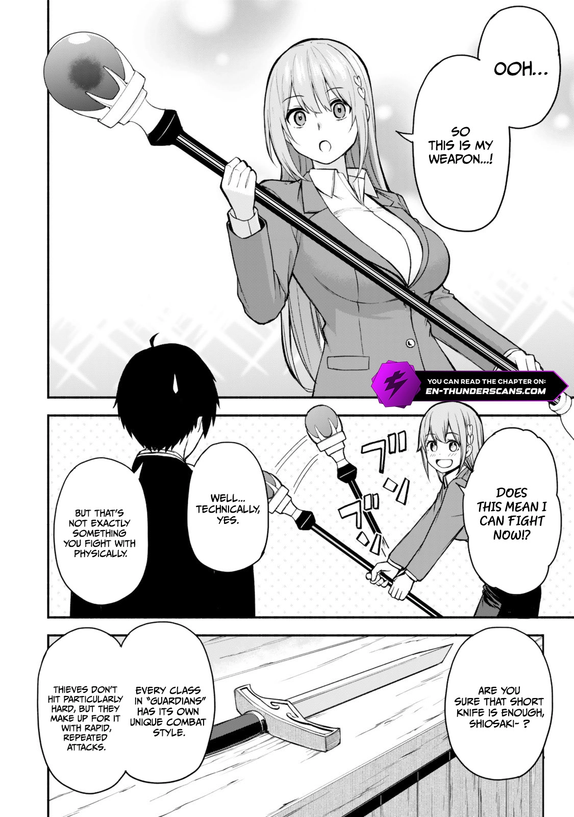 Tsuihou Sareta Teihen Shoku [Touzoku] wa Game Chishiki de Musousuru. Issho ni Shoukan Sareta Sensei mo Hazure Job Dattakedo Kouritsuteki ni Nariagarimasu Chapter 1 page 37 - 