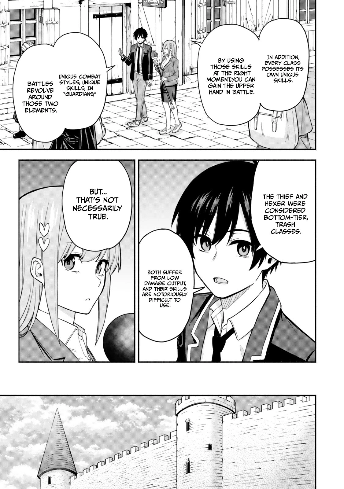Tsuihou Sareta Teihen Shoku [Touzoku] wa Game Chishiki de Musousuru. Issho ni Shoukan Sareta Sensei mo Hazure Job Dattakedo Kouritsuteki ni Nariagarimasu Chapter 1 page 38 - 