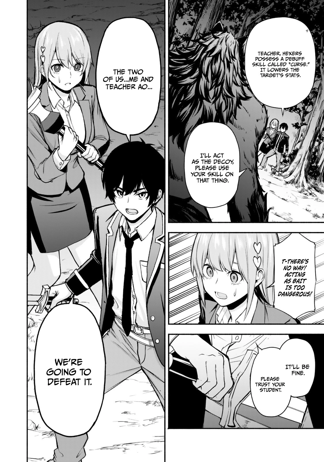 Tsuihou Sareta Teihen Shoku [Touzoku] wa Game Chishiki de Musousuru. Issho ni Shoukan Sareta Sensei mo Hazure Job Dattakedo Kouritsuteki ni Nariagarimasu Chapter 1 page 43 - 