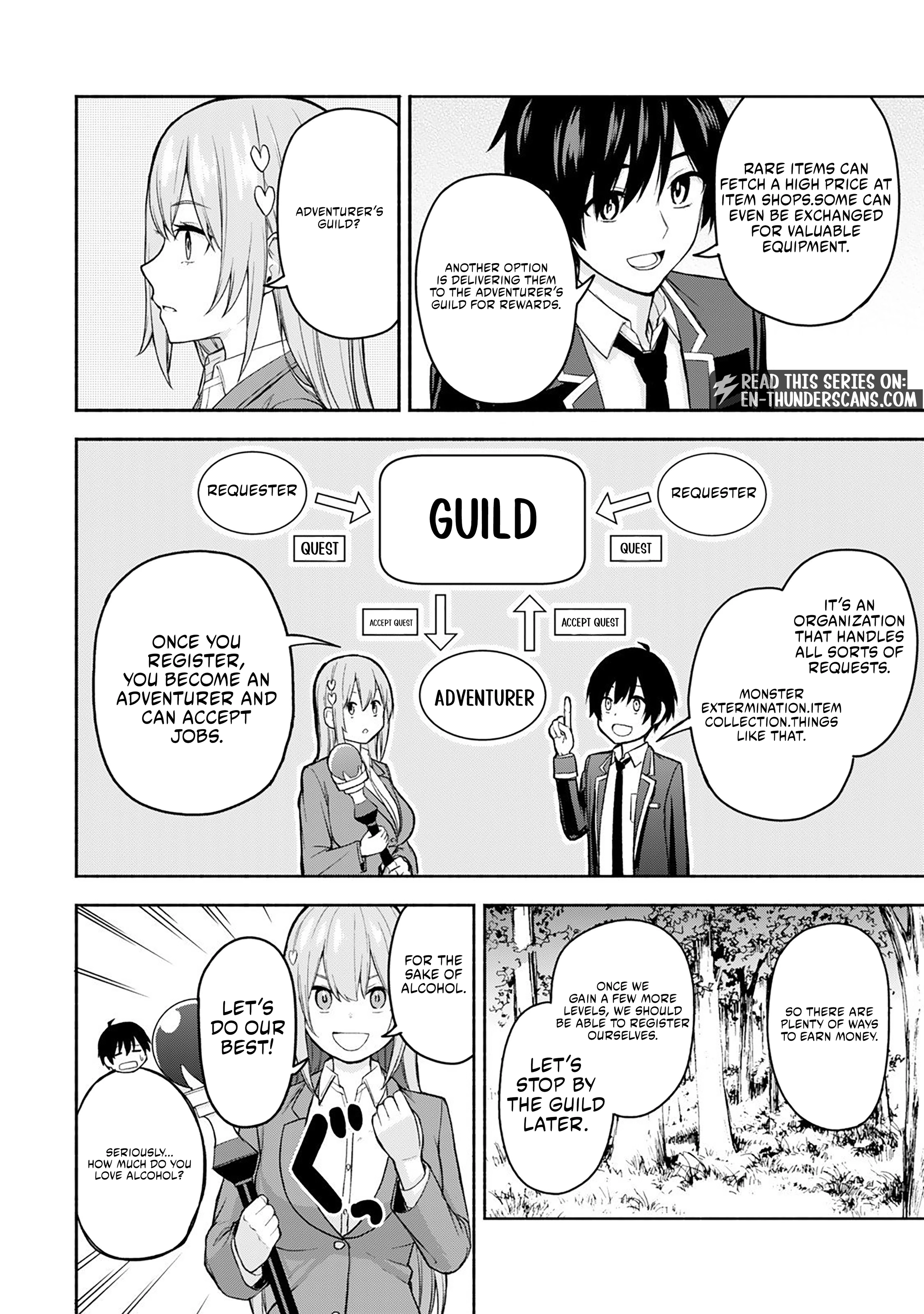 Tsuihou Sareta Teihen Shoku [Touzoku] wa Game Chishiki de Musousuru. Issho ni Shoukan Sareta Sensei mo Hazure Job Dattakedo Kouritsuteki ni Nariagarimasu Chapter 2 page 13 - 