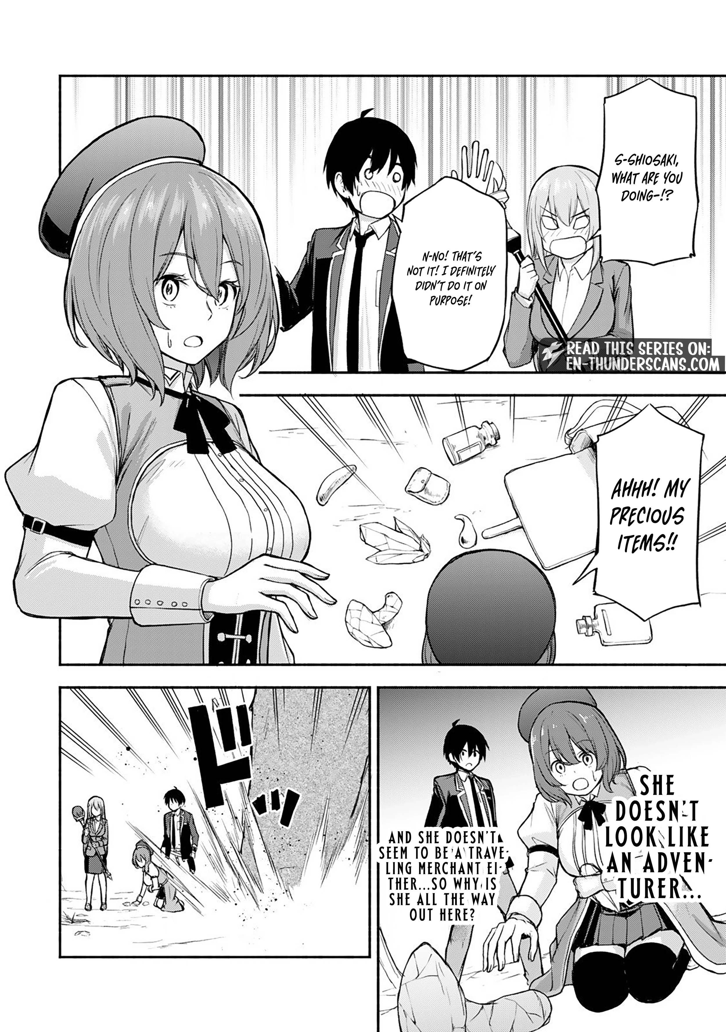 Tsuihou Sareta Teihen Shoku [Touzoku] wa Game Chishiki de Musousuru. Issho ni Shoukan Sareta Sensei mo Hazure Job Dattakedo Kouritsuteki ni Nariagarimasu Chapter 2 page 17 - 