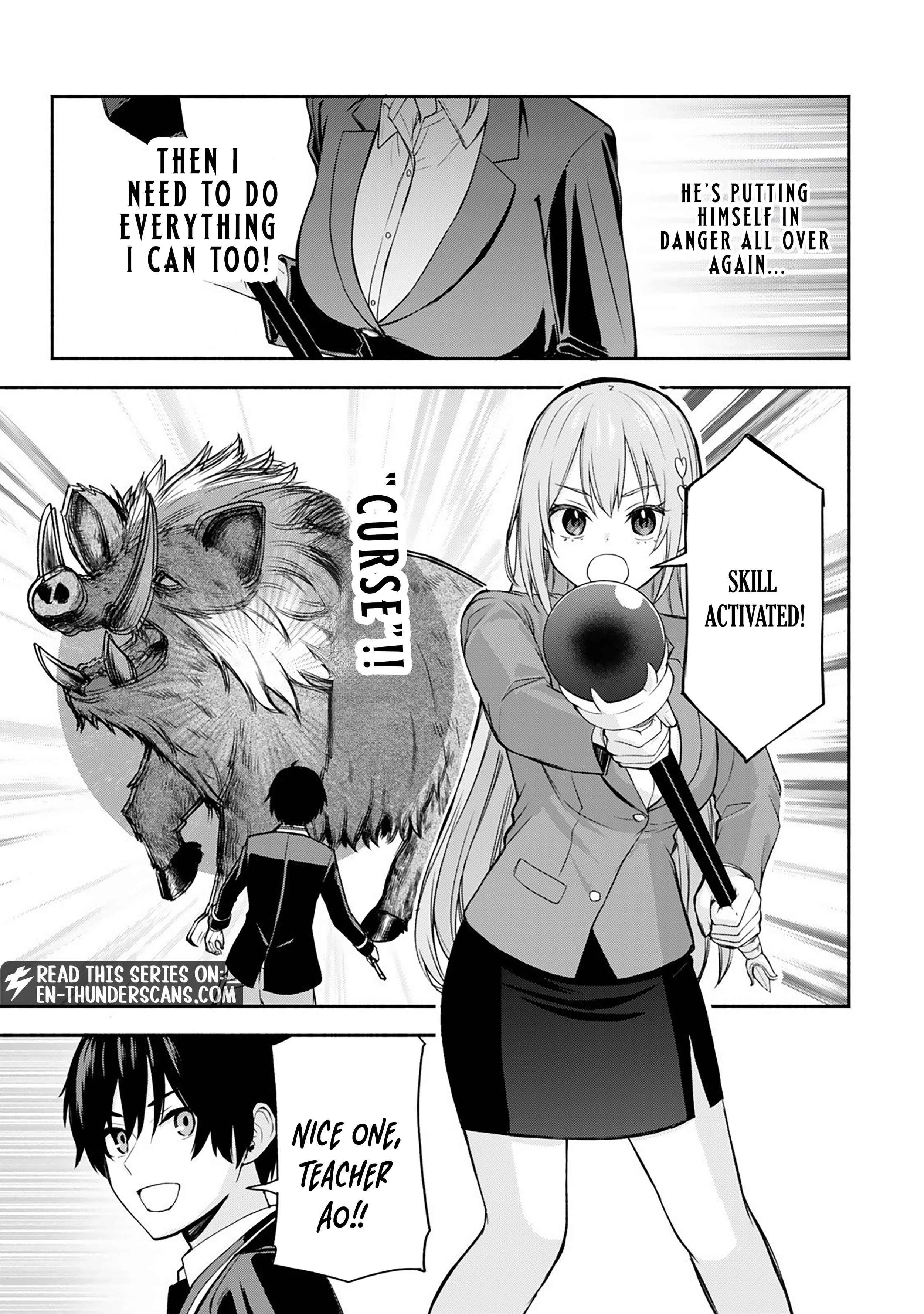 Tsuihou Sareta Teihen Shoku [Touzoku] wa Game Chishiki de Musousuru. Issho ni Shoukan Sareta Sensei mo Hazure Job Dattakedo Kouritsuteki ni Nariagarimasu Chapter 2 page 22 - 