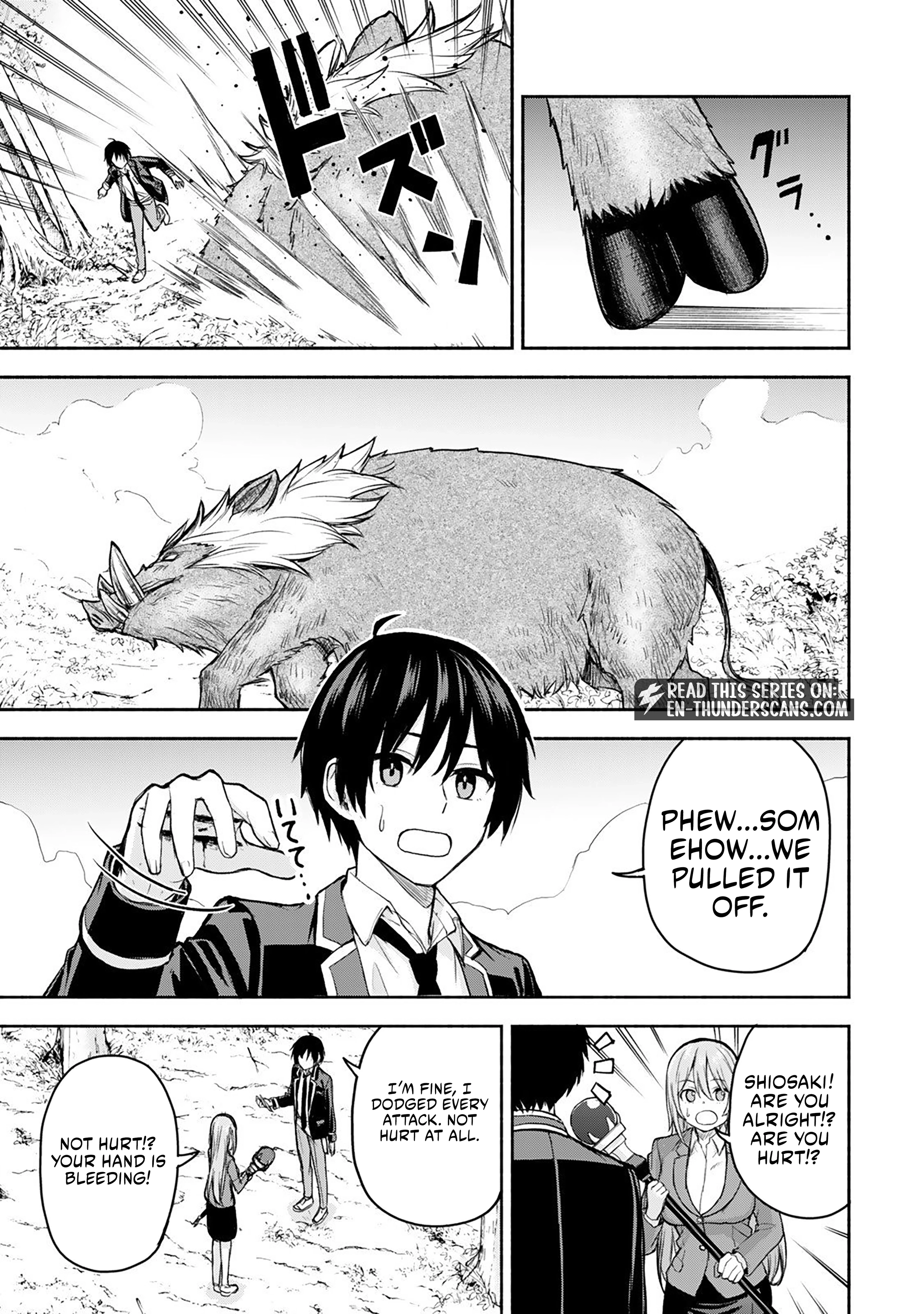 Tsuihou Sareta Teihen Shoku [Touzoku] wa Game Chishiki de Musousuru. Issho ni Shoukan Sareta Sensei mo Hazure Job Dattakedo Kouritsuteki ni Nariagarimasu Chapter 2 page 26 - 