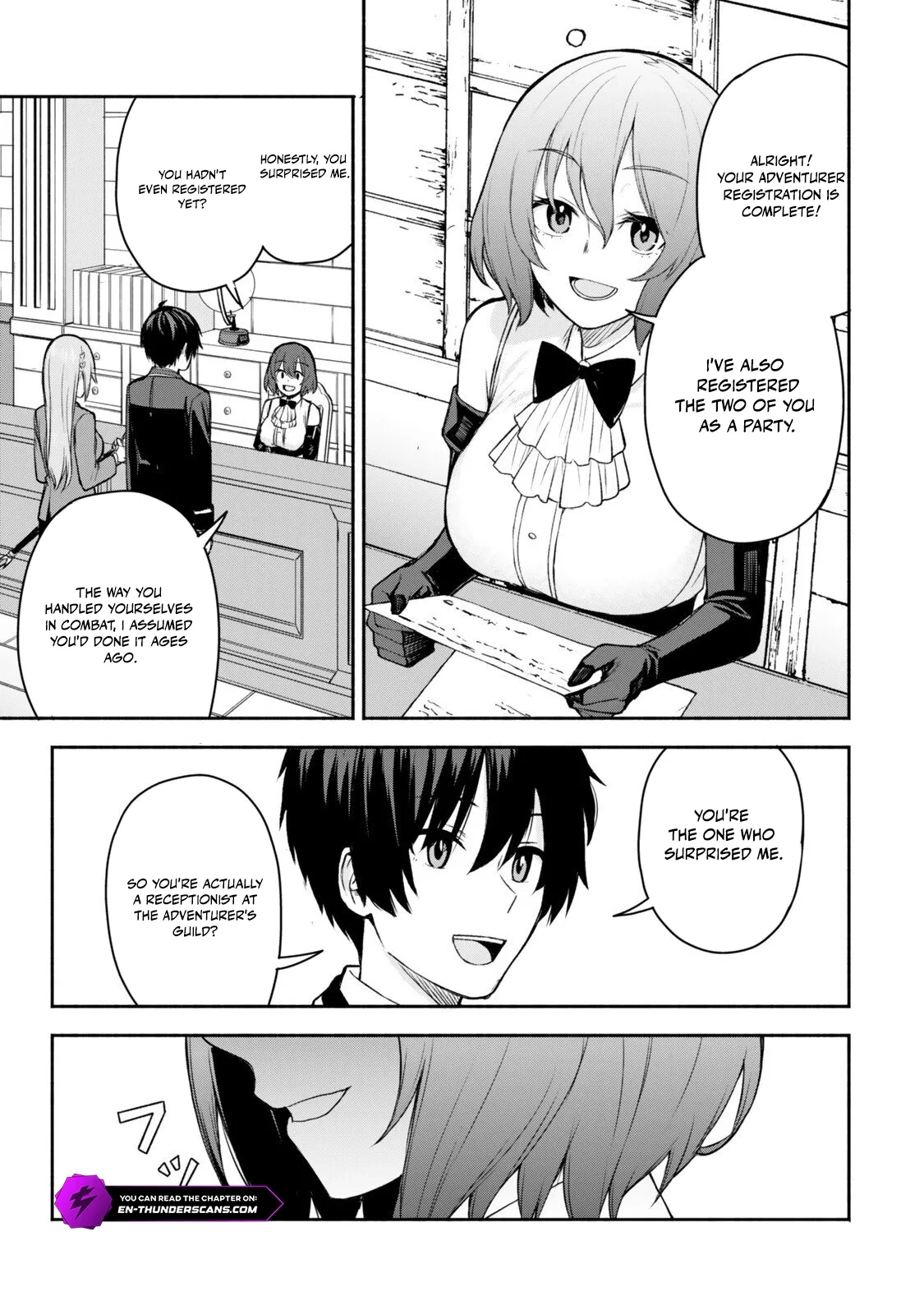 Tsuihou Sareta Teihen Shoku [Touzoku] wa Game Chishiki de Musousuru. Issho ni Shoukan Sareta Sensei mo Hazure Job Dattakedo Kouritsuteki ni Nariagarimasu Chapter 3 page 15 - 
