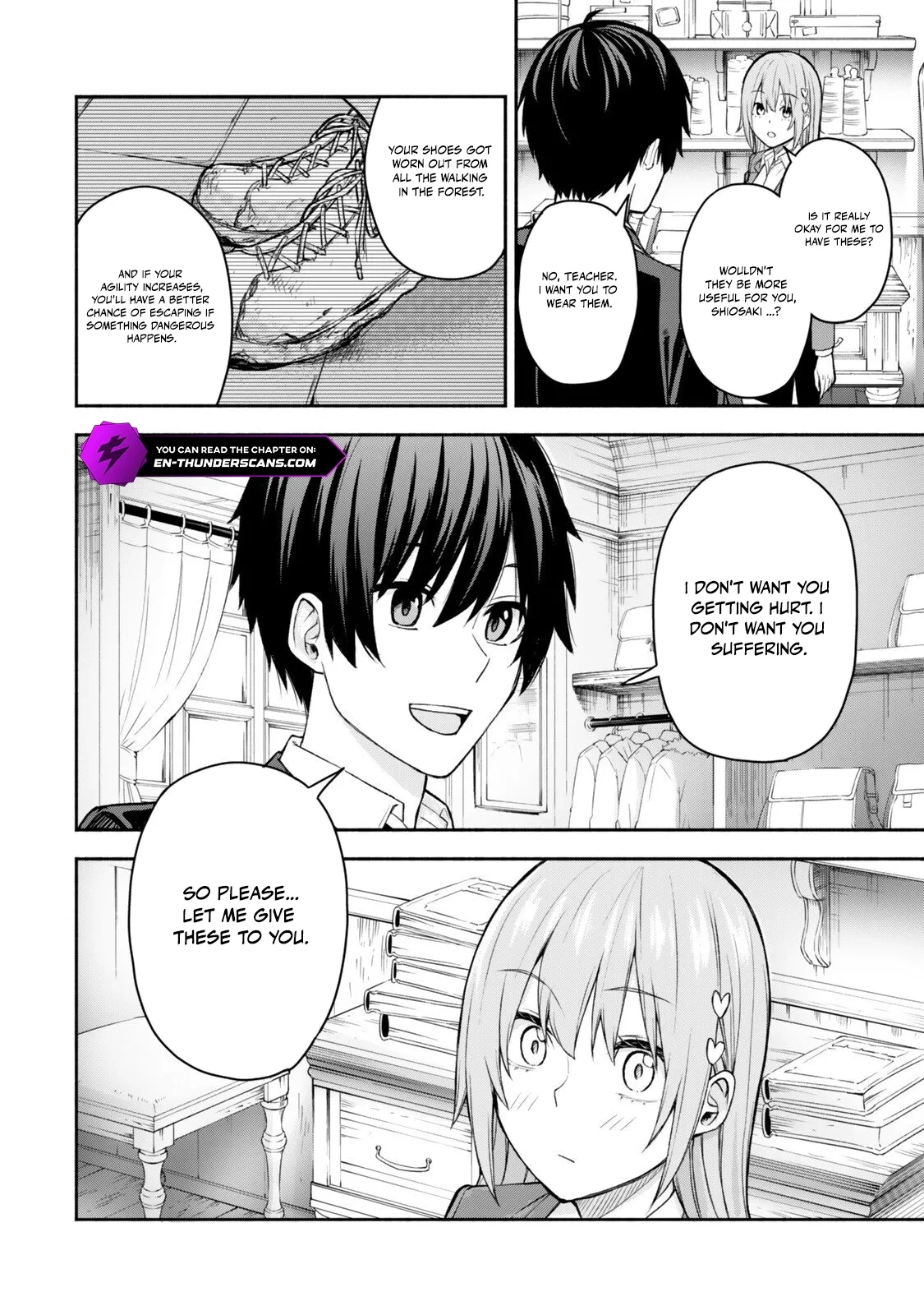 Tsuihou Sareta Teihen Shoku [Touzoku] wa Game Chishiki de Musousuru. Issho ni Shoukan Sareta Sensei mo Hazure Job Dattakedo Kouritsuteki ni Nariagarimasu Chapter 3 page 24 - 