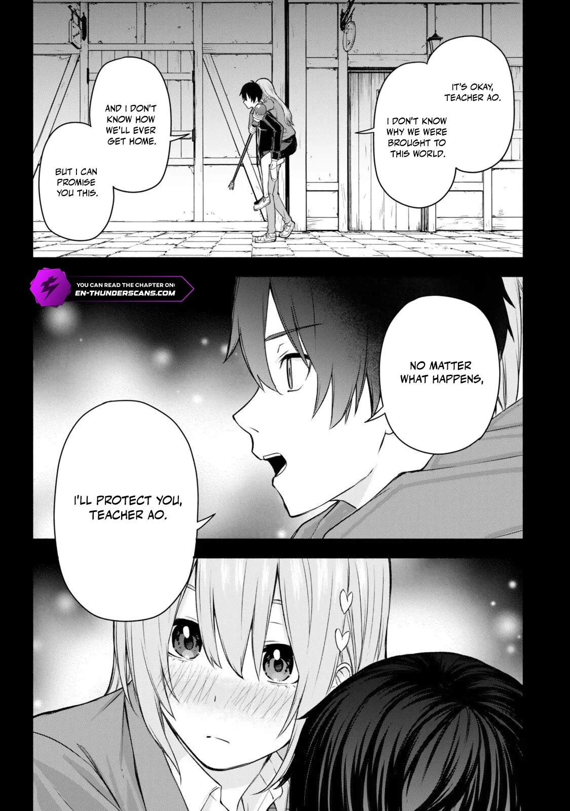 Tsuihou Sareta Teihen Shoku [Touzoku] wa Game Chishiki de Musousuru. Issho ni Shoukan Sareta Sensei mo Hazure Job Dattakedo Kouritsuteki ni Nariagarimasu Chapter 3 page 33 - 