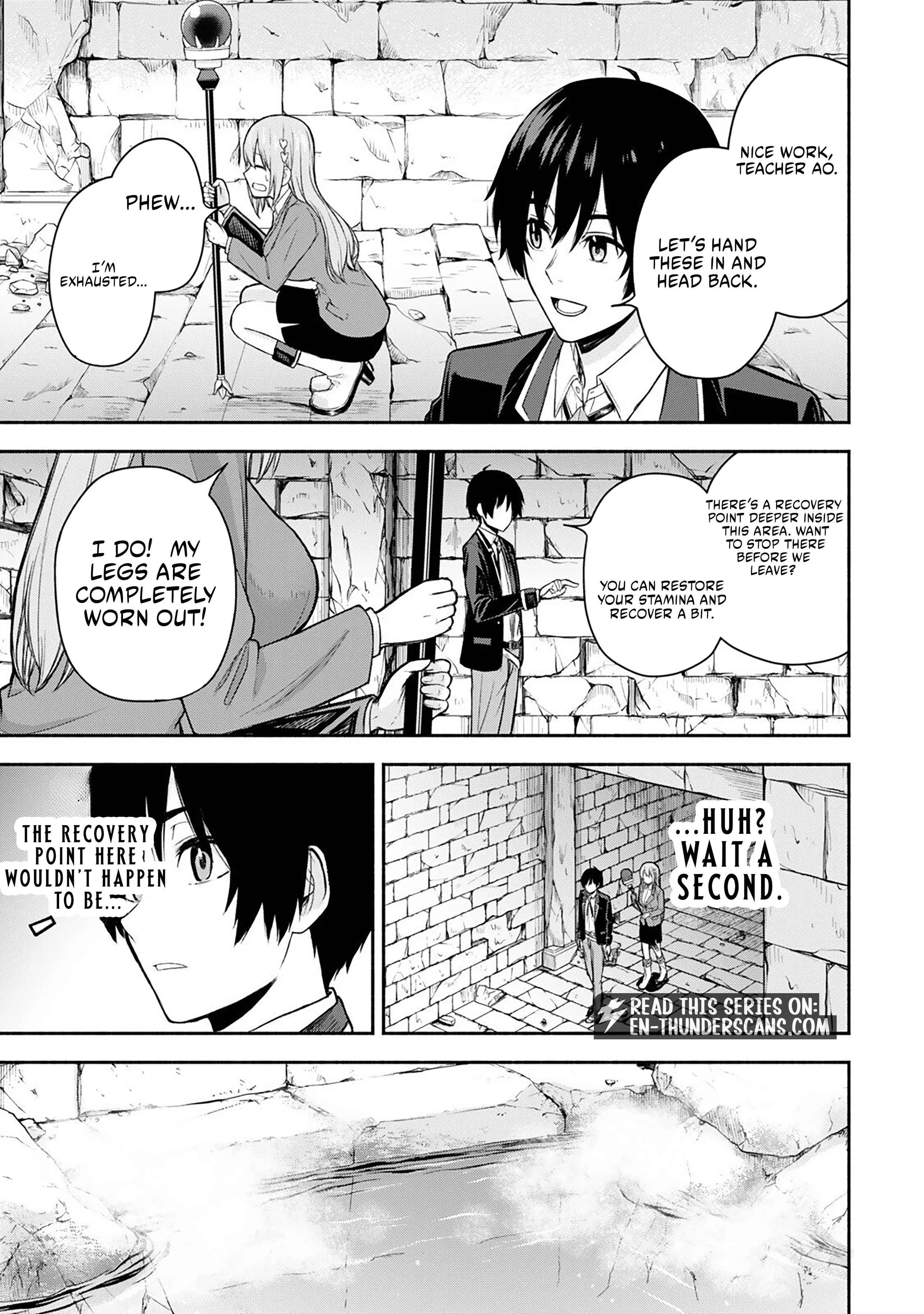Tsuihou Sareta Teihen Shoku [Touzoku] wa Game Chishiki de Musousuru. Issho ni Shoukan Sareta Sensei mo Hazure Job Dattakedo Kouritsuteki ni Nariagarimasu Chapter 4 page 26 - 