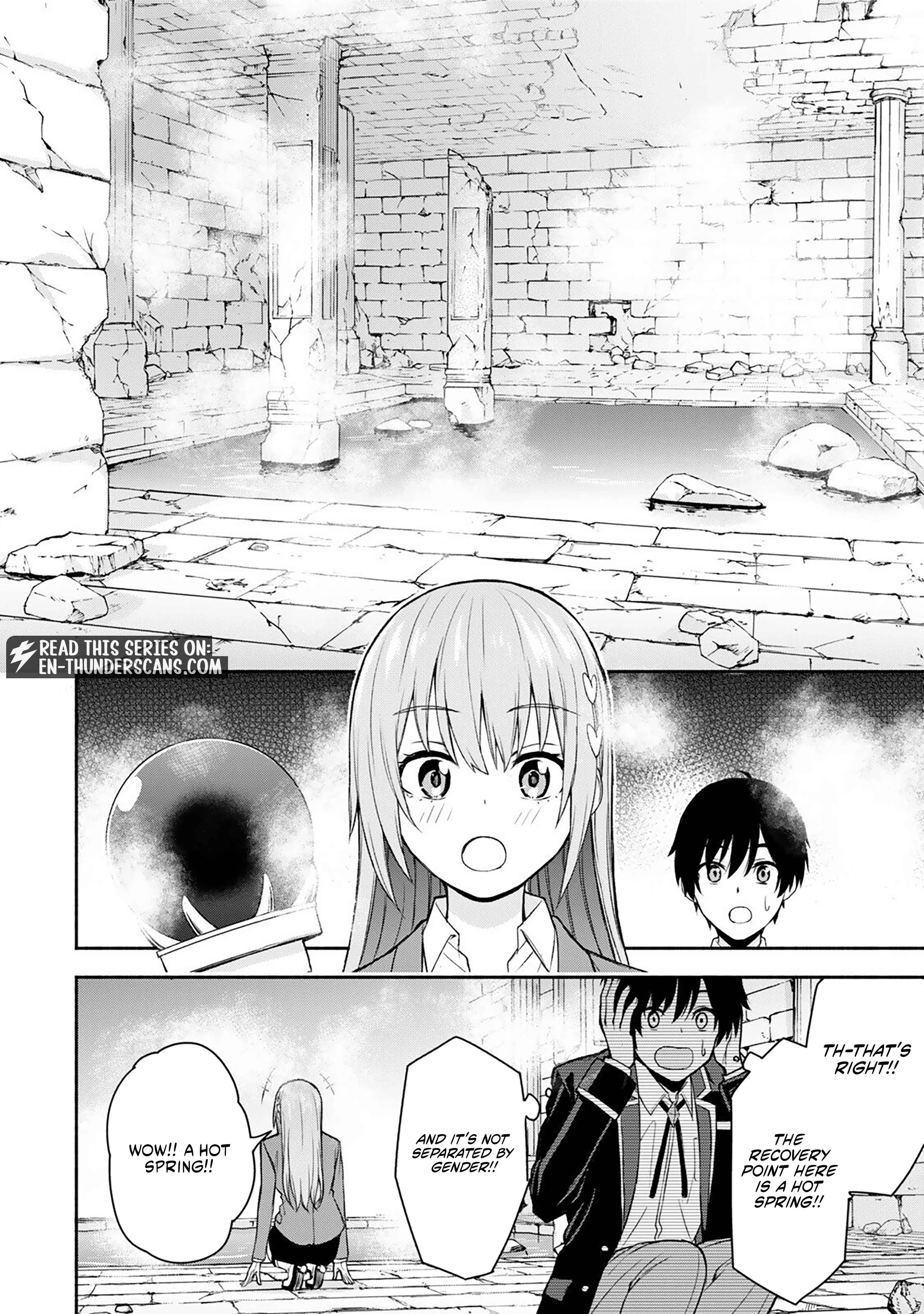 Tsuihou Sareta Teihen Shoku [Touzoku] wa Game Chishiki de Musousuru. Issho ni Shoukan Sareta Sensei mo Hazure Job Dattakedo Kouritsuteki ni Nariagarimasu Chapter 4 page 27 - 