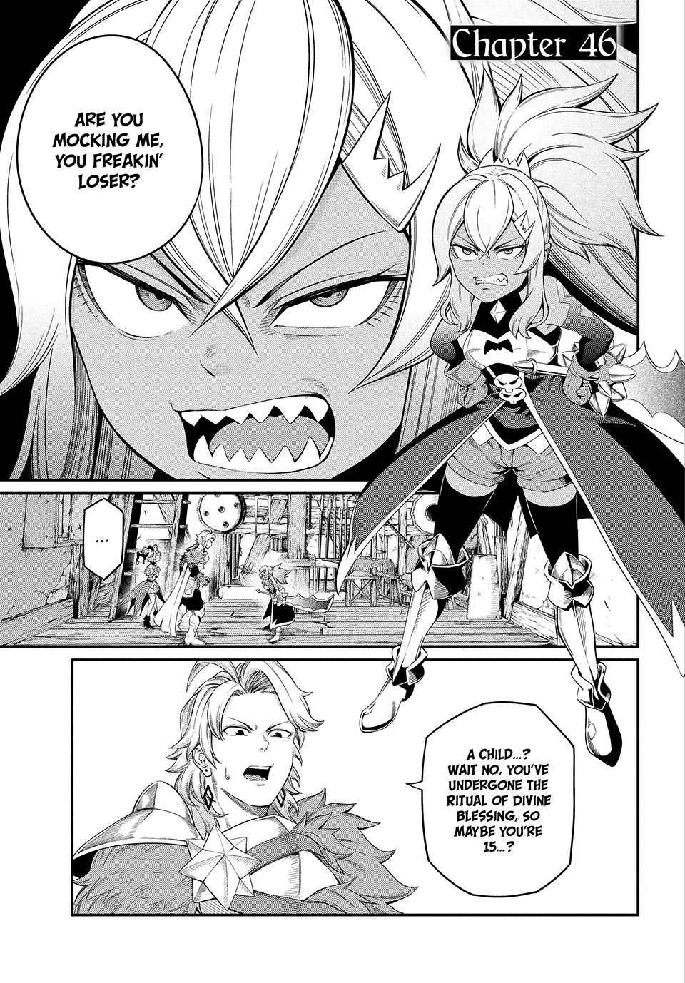 Tsuihou Sareta Tensei Juukishi wa Game Sashiki de Musou Suru Chapter 46 page 1 - 
