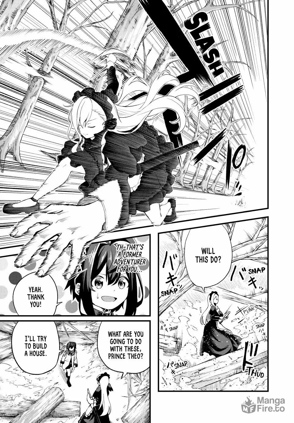 Tsuihou Sareta Tensei Ouji, "Auto Craft" Skill de Ryouchi o Bakusoku de Kaitakushi Saikyou no Mura o Tsukutte Shimau Chapter 1.2 page 3 - 