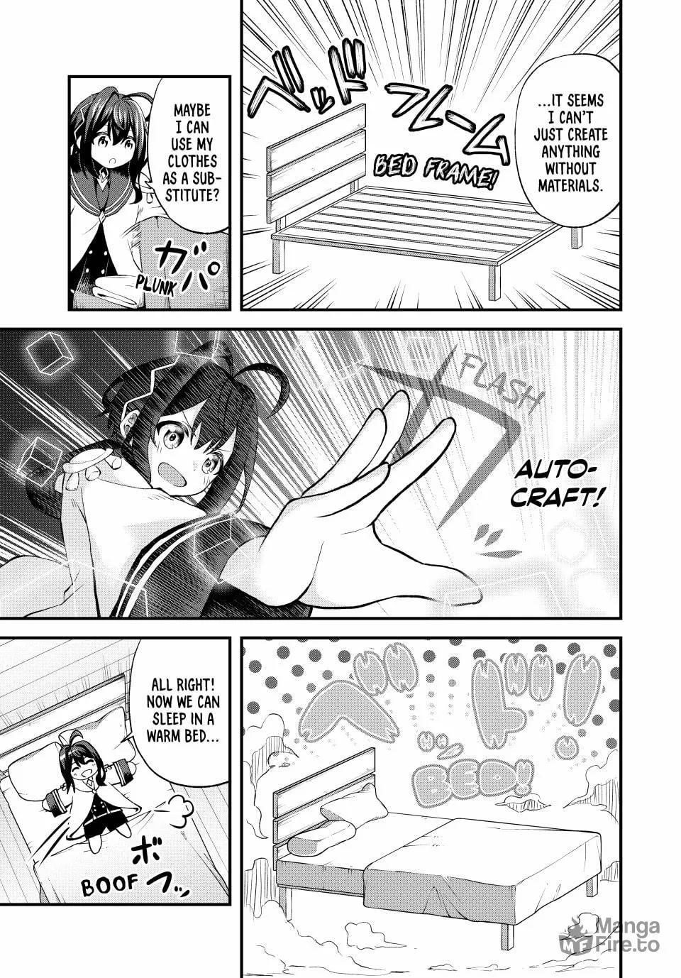 Tsuihou Sareta Tensei Ouji, "Auto Craft" Skill de Ryouchi o Bakusoku de Kaitakushi Saikyou no Mura o Tsukutte Shimau Chapter 1.2 page 9 - 