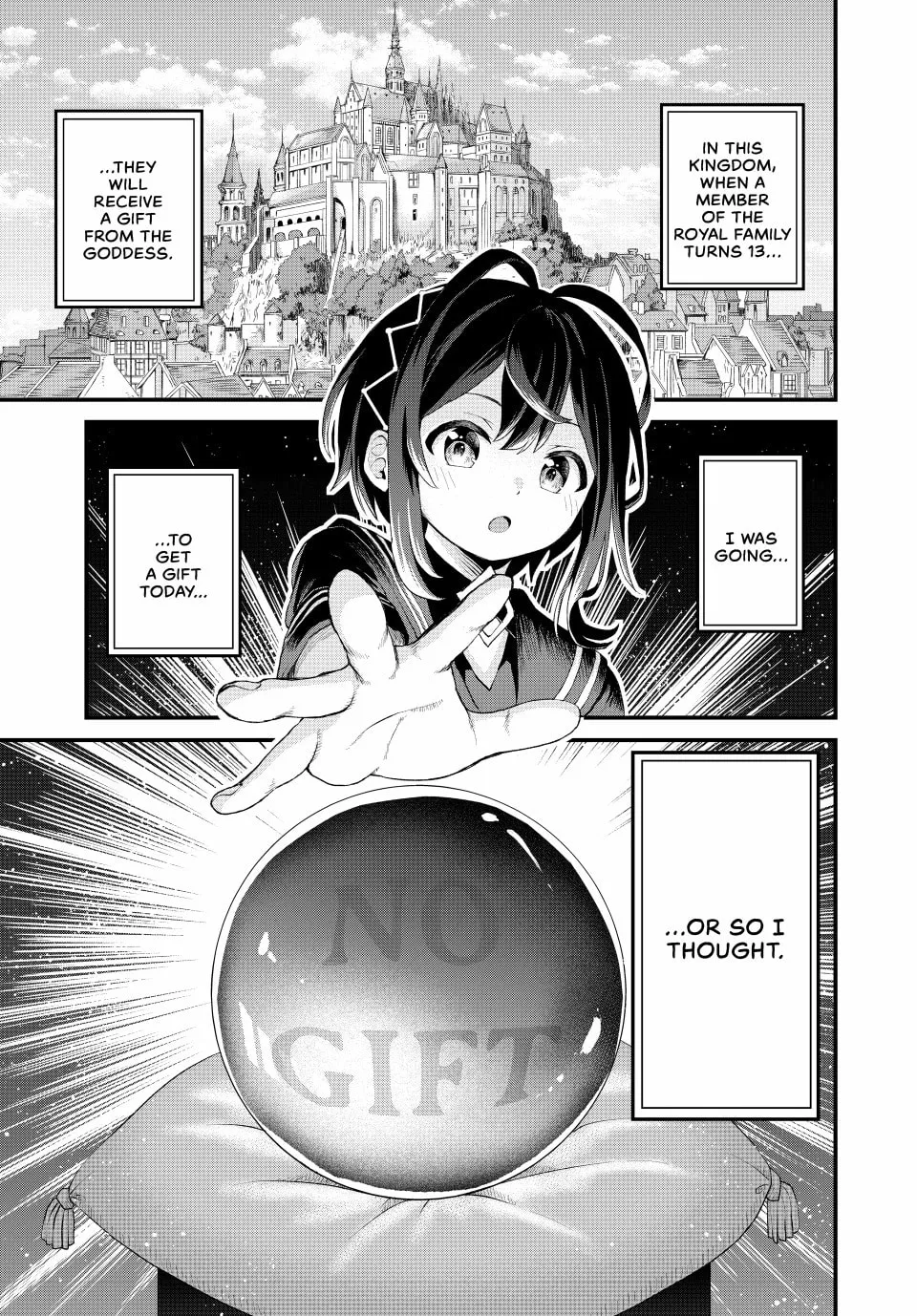Tsuihou Sareta Tensei Ouji, "Auto Craft" Skill de Ryouchi o Bakusoku de Kaitakushi Saikyou no Mura o Tsukutte Shimau Chapter 1 page 1 - 