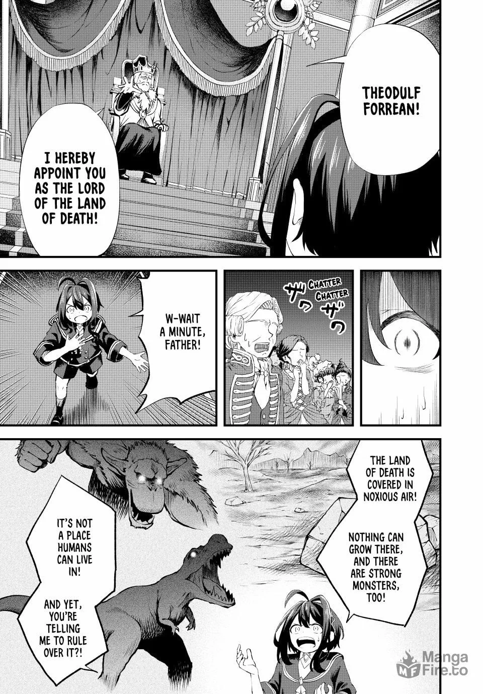 Tsuihou Sareta Tensei Ouji, "Auto Craft" Skill de Ryouchi o Bakusoku de Kaitakushi Saikyou no Mura o Tsukutte Shimau Chapter 1 page 12 - 