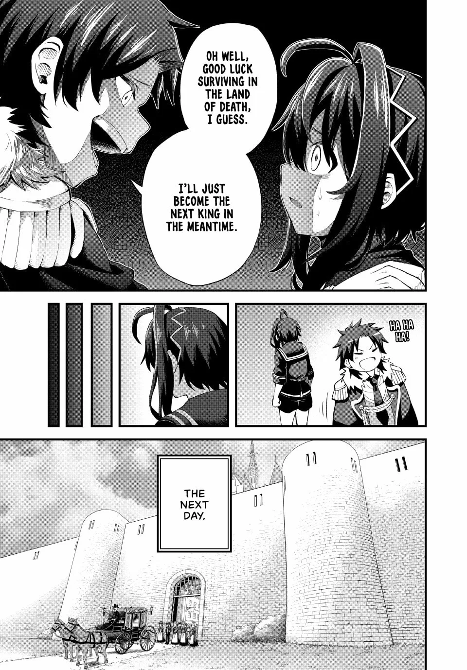 Tsuihou Sareta Tensei Ouji, "Auto Craft" Skill de Ryouchi o Bakusoku de Kaitakushi Saikyou no Mura o Tsukutte Shimau Chapter 1 page 14 - 