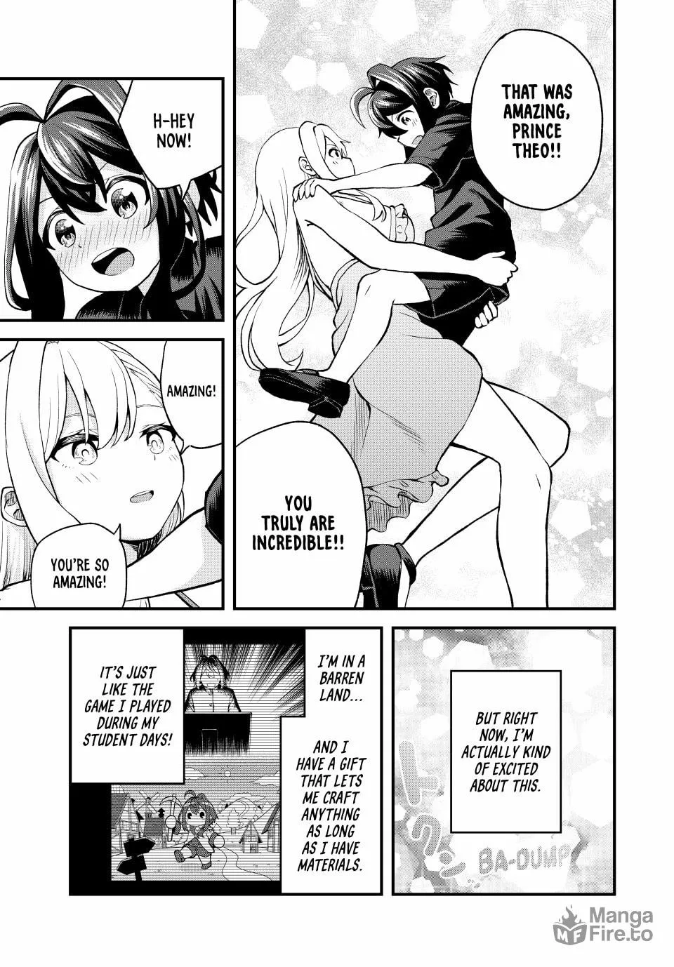 Tsuihou Sareta Tensei Ouji, "Auto Craft" Skill de Ryouchi o Bakusoku de Kaitakushi Saikyou no Mura o Tsukutte Shimau Chapter 1 page 51 - 