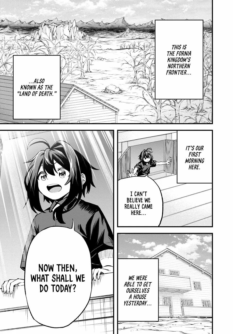 Tsuihou Sareta Tensei Ouji, "Auto Craft" Skill de Ryouchi o Bakusoku de Kaitakushi Saikyou no Mura o Tsukutte Shimau Chapter 2 page 1 - 