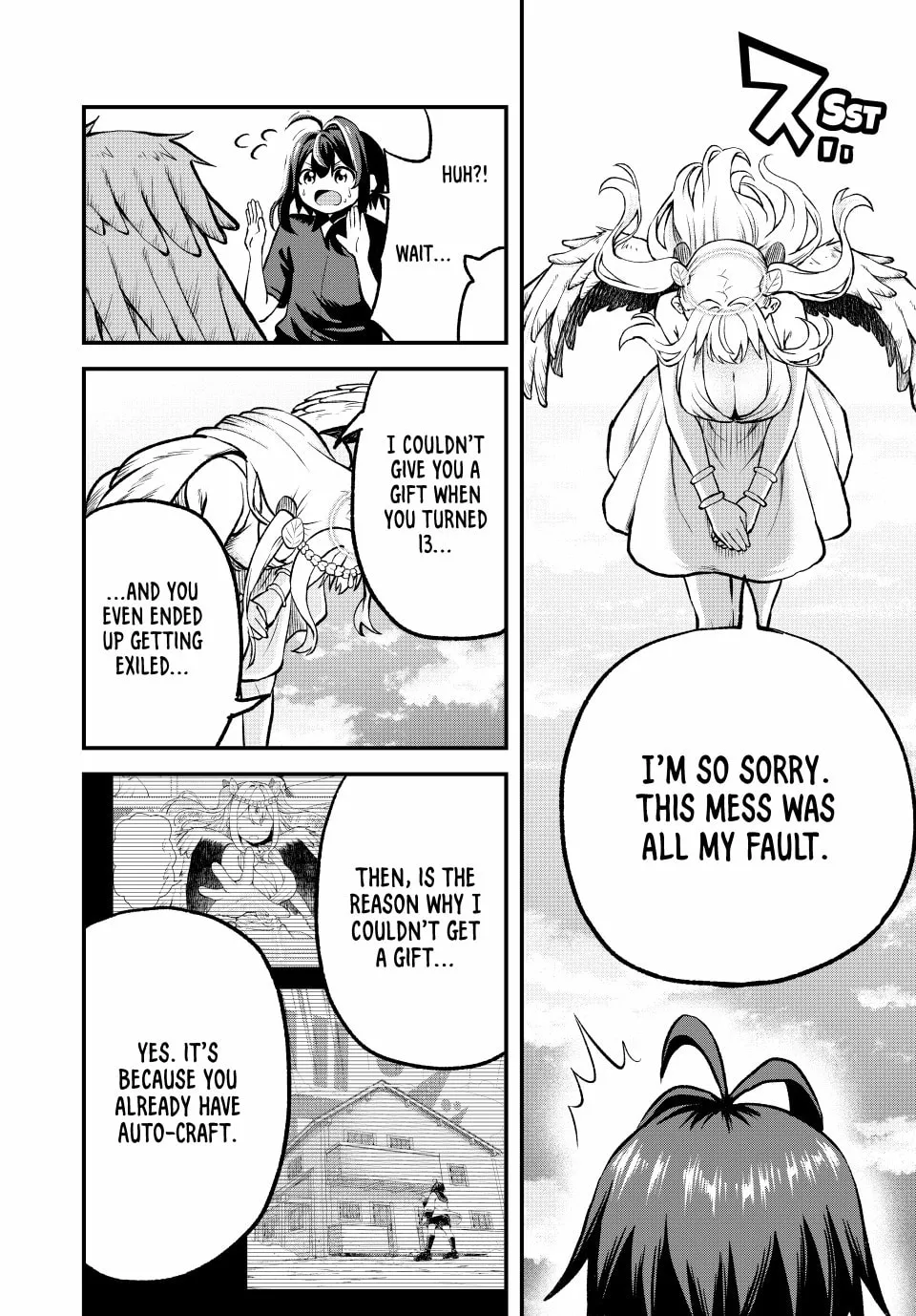 Tsuihou Sareta Tensei Ouji, "Auto Craft" Skill de Ryouchi o Bakusoku de Kaitakushi Saikyou no Mura o Tsukutte Shimau Chapter 2 page 14 - 