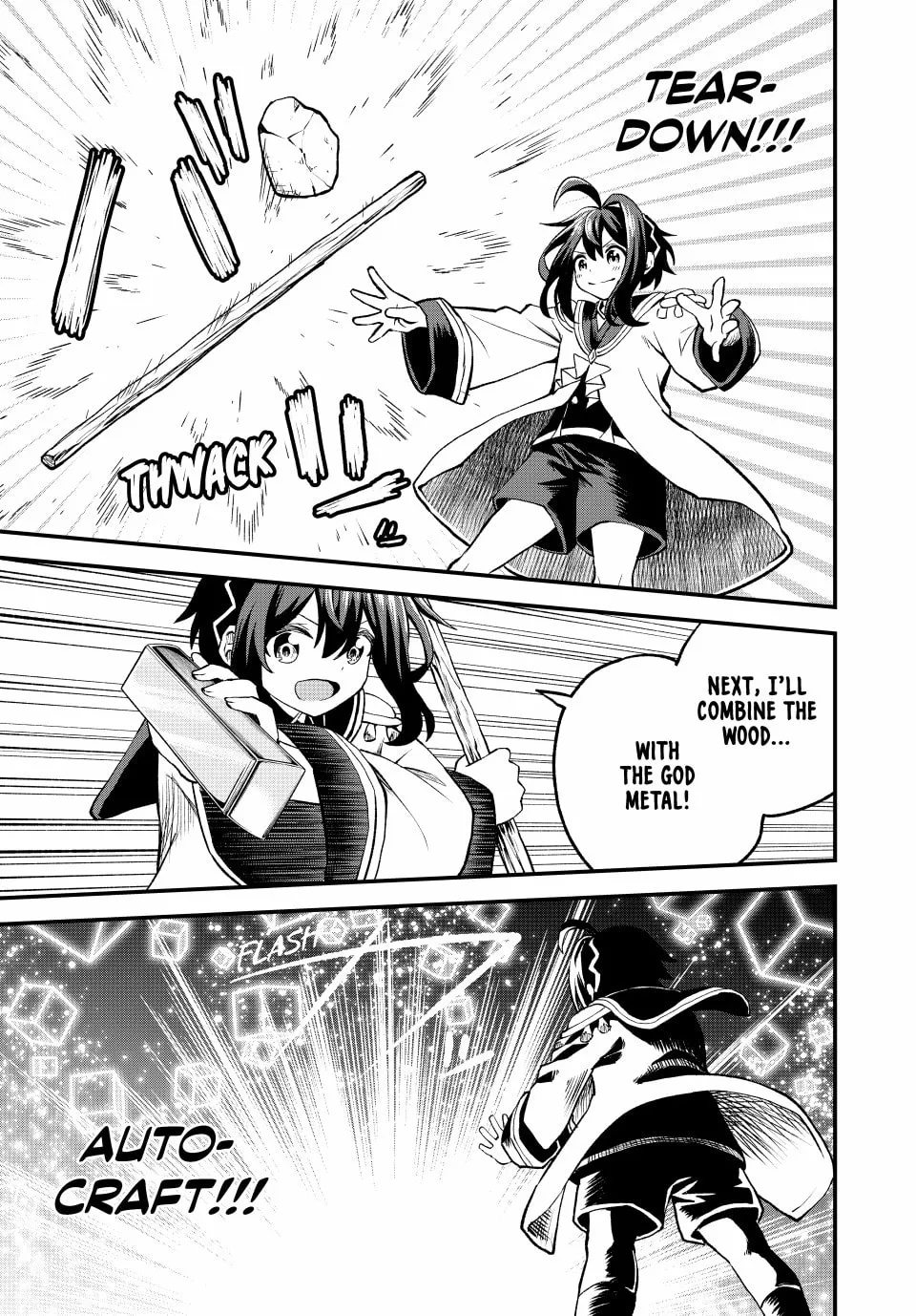 Tsuihou Sareta Tensei Ouji, "Auto Craft" Skill de Ryouchi o Bakusoku de Kaitakushi Saikyou no Mura o Tsukutte Shimau Chapter 2 page 29 - 