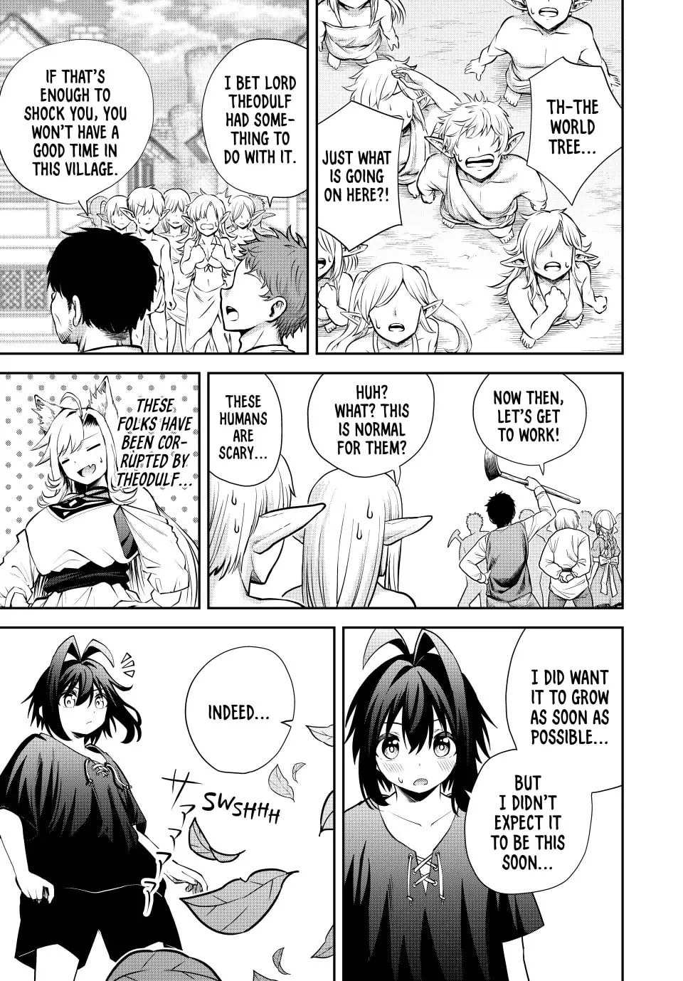 Tsuihou Sareta Tensei Ouji, "Auto Craft" Skill de Ryouchi o Bakusoku de Kaitakushi Saikyou no Mura o Tsukutte Shimau Chapter 36 page 11 - 